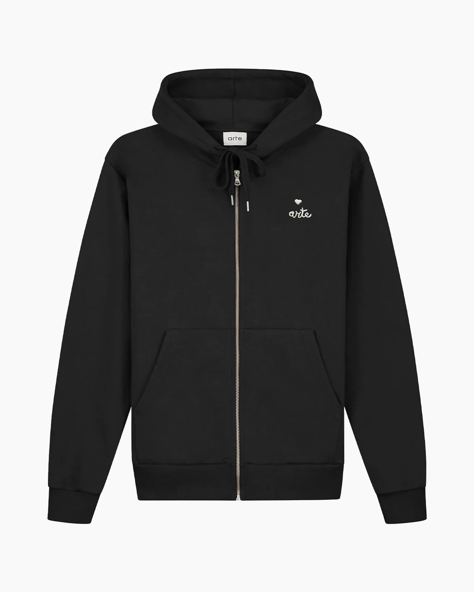 Hoodie Small Heart Logo Hoodie Zwart