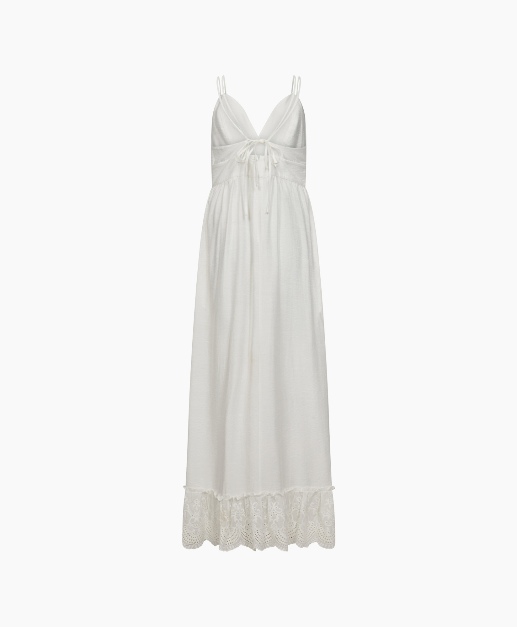 Mini Jurk Hera Lace Strap Off White