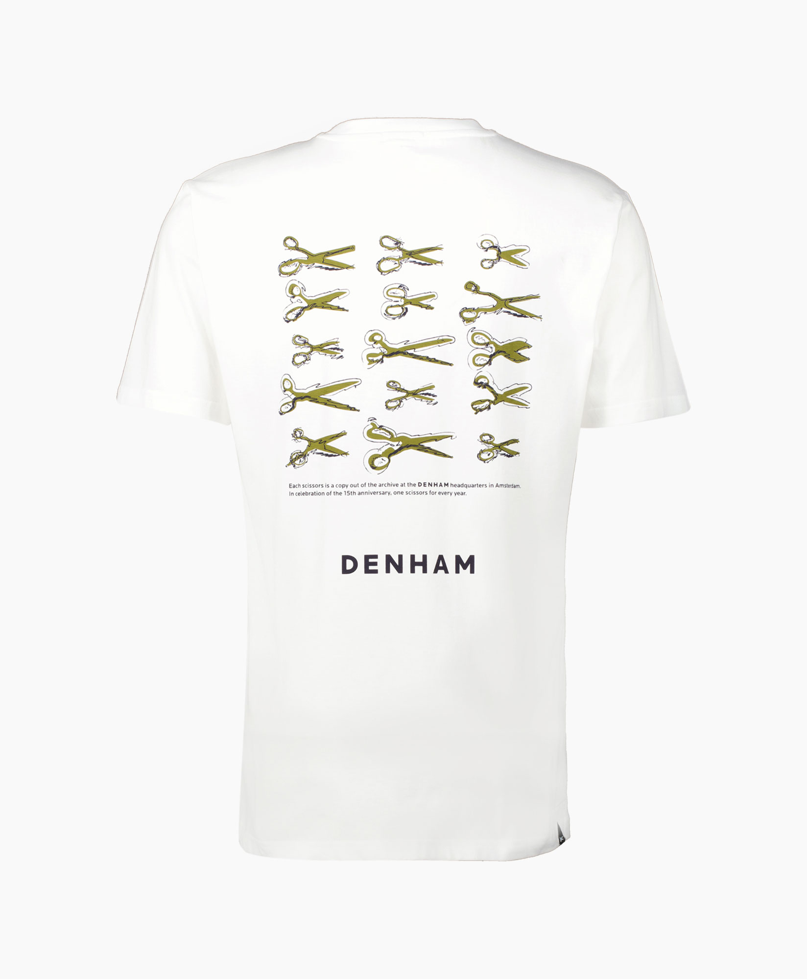 Denham Pullover Wright Reg Tee Cj Wit