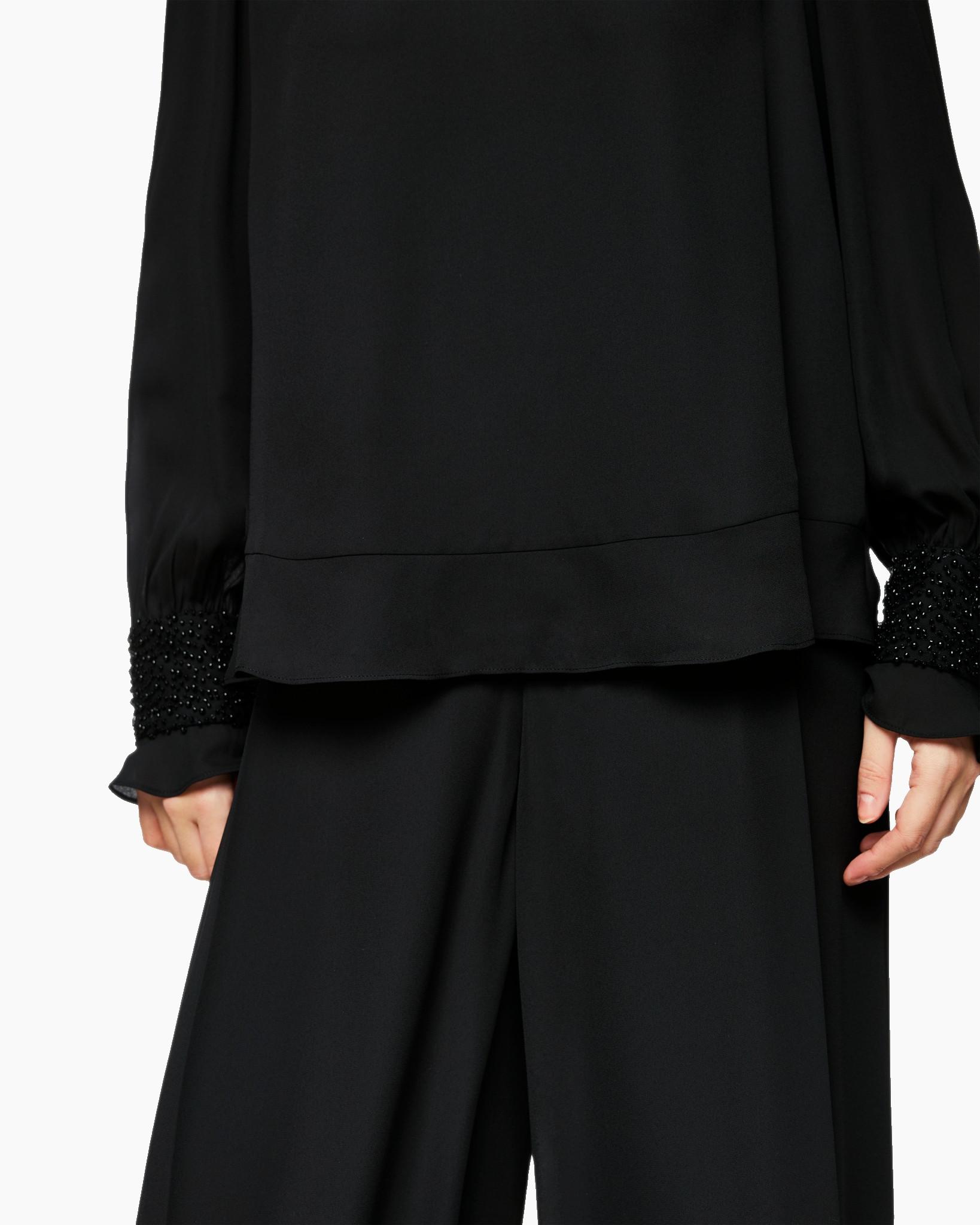 Blouse Zg 51.04 W90 Zwart Blouse Zg 51.04 W90 Zwart
