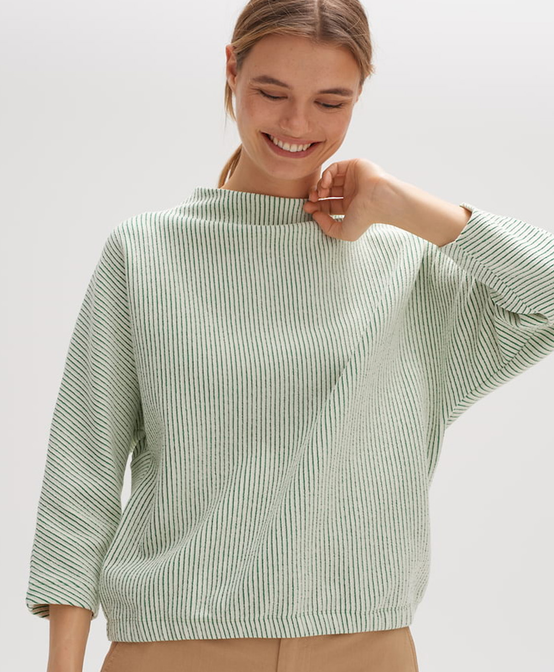Opus Pullover Gollinchen Groen