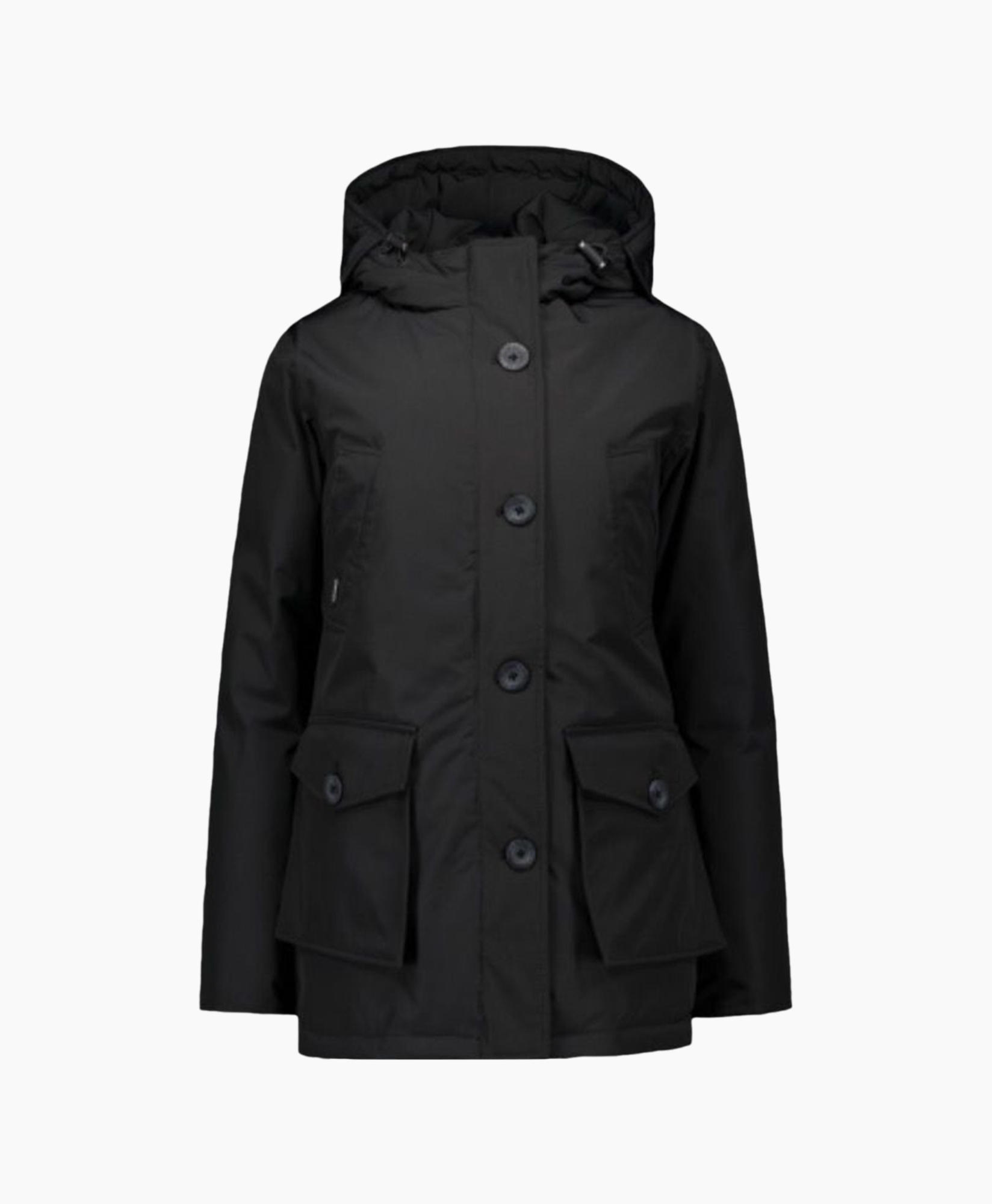 4s4ki 4444年 C4” Full-zip parka black Full Face Parka Jacket Arctic Black - PGWEAR Nederland