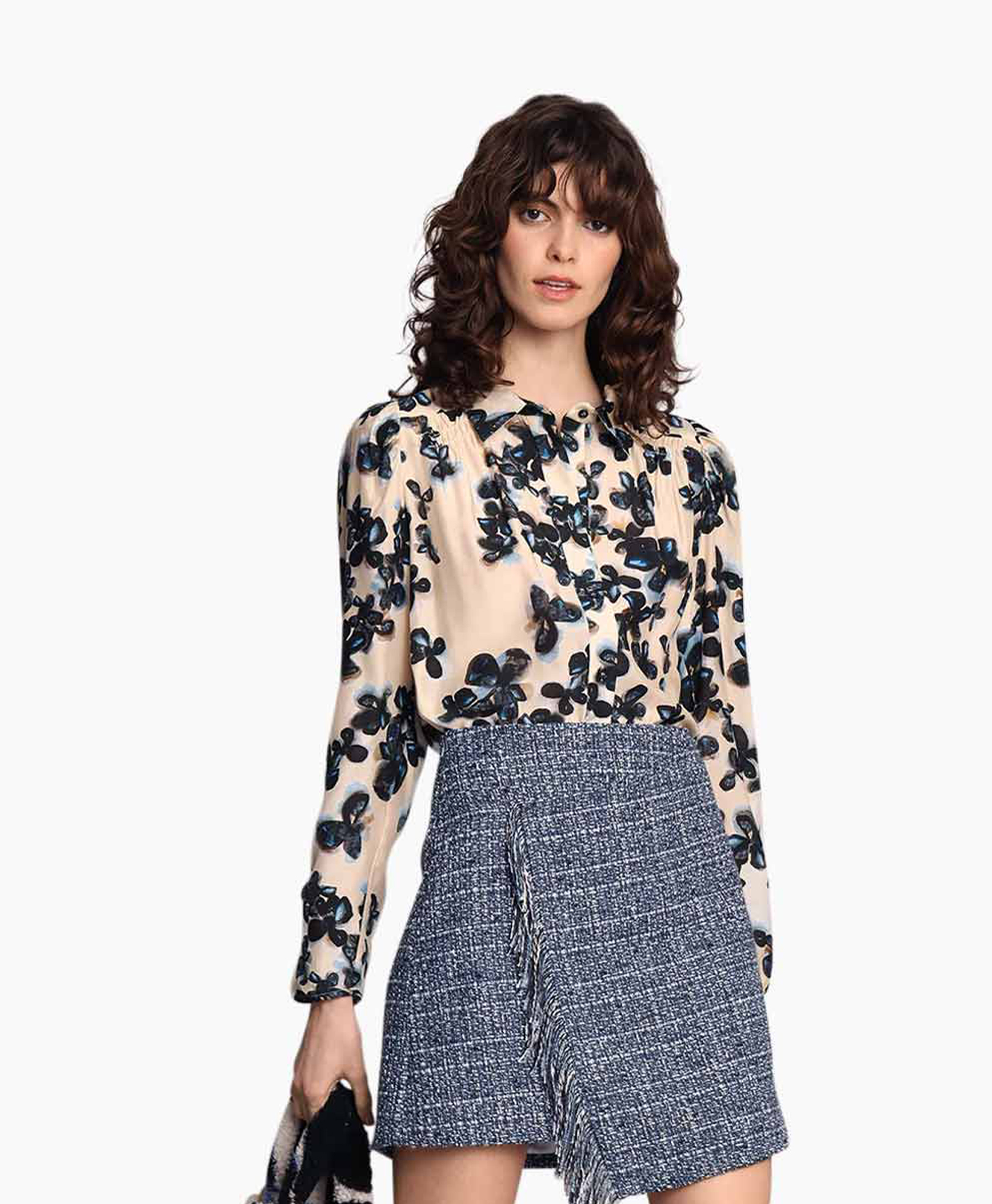 Munthe Blouse Liella Blauw