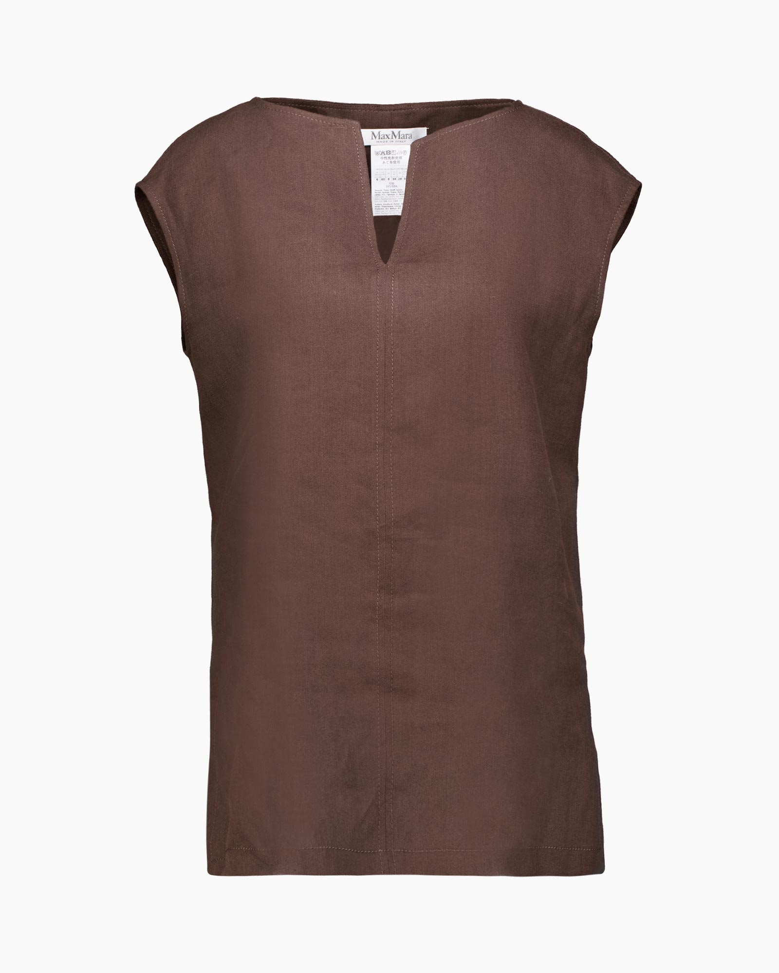 Blouse Colimbo Donker Bruin