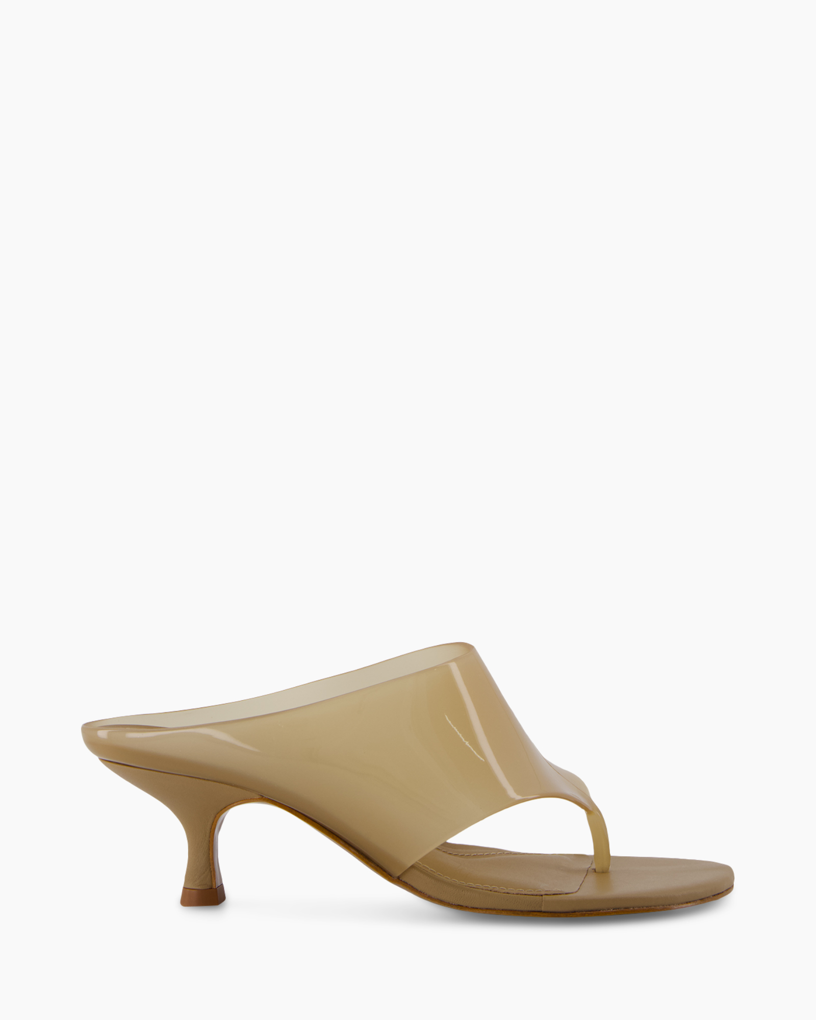 mule, heel, beige, nude, sandal