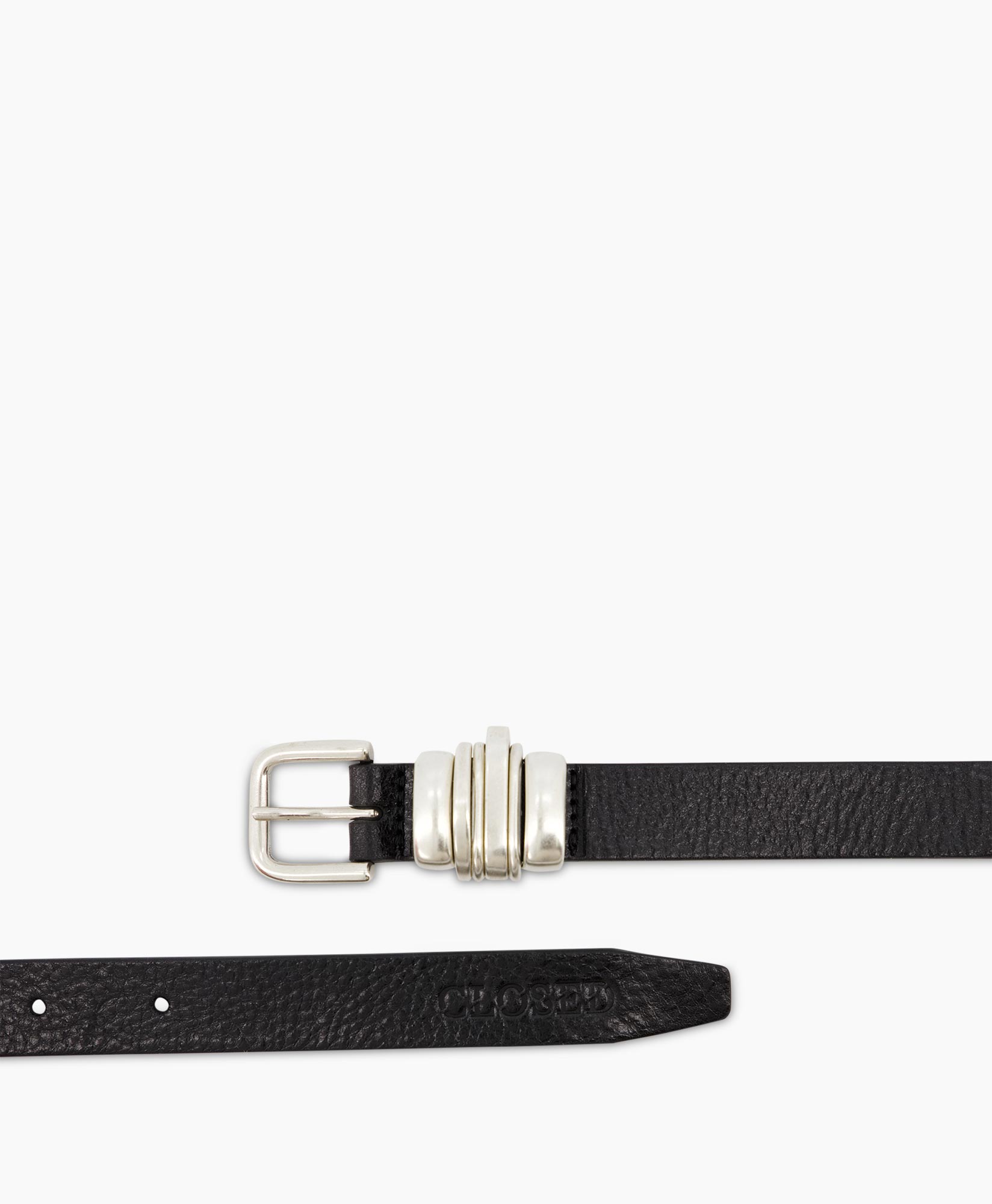 Closed Riem Belt Zwart