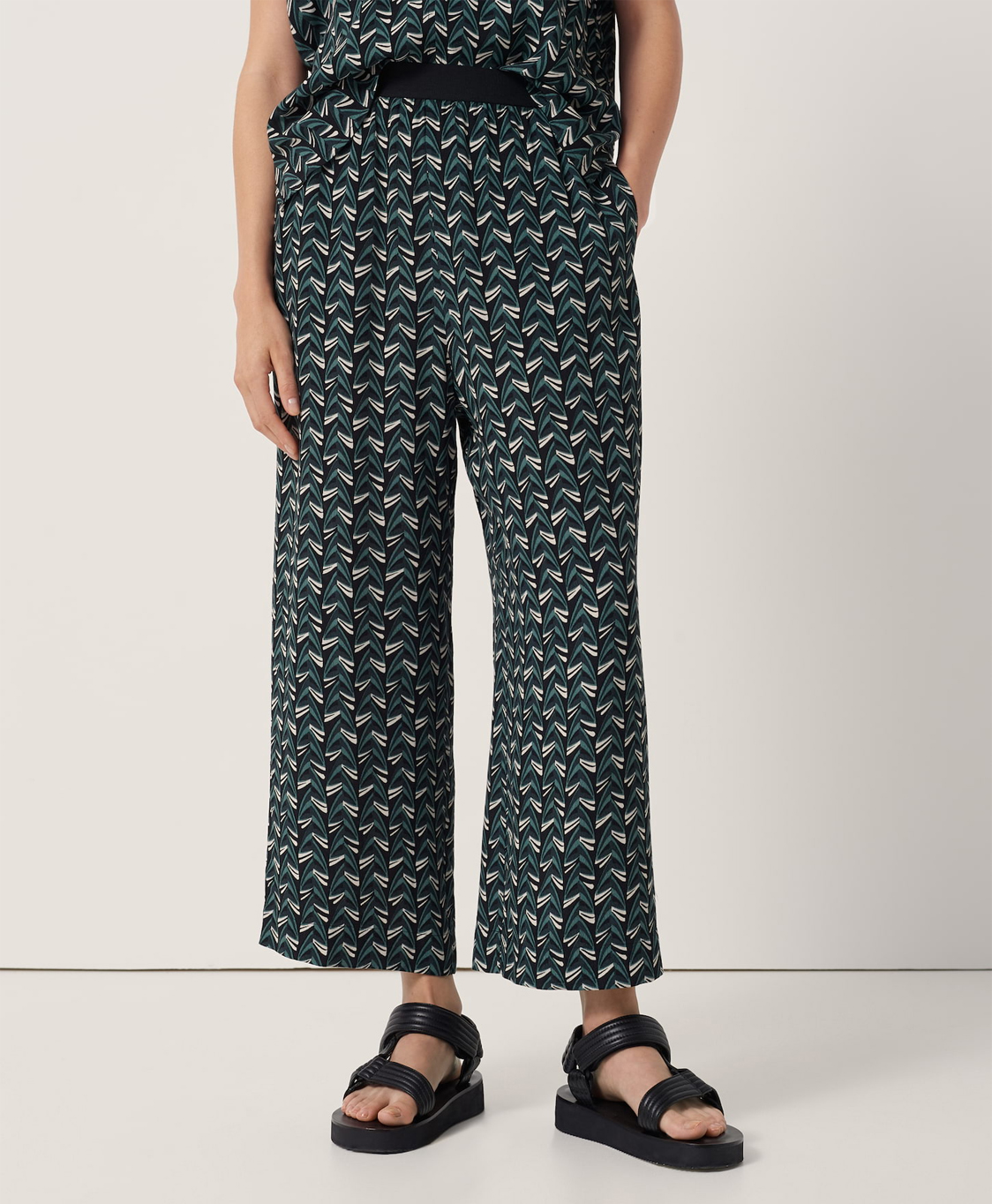 Someday Broek Cholena Ethnic Donker Groen Someday Broek Cholena Ethnic Donker Groen