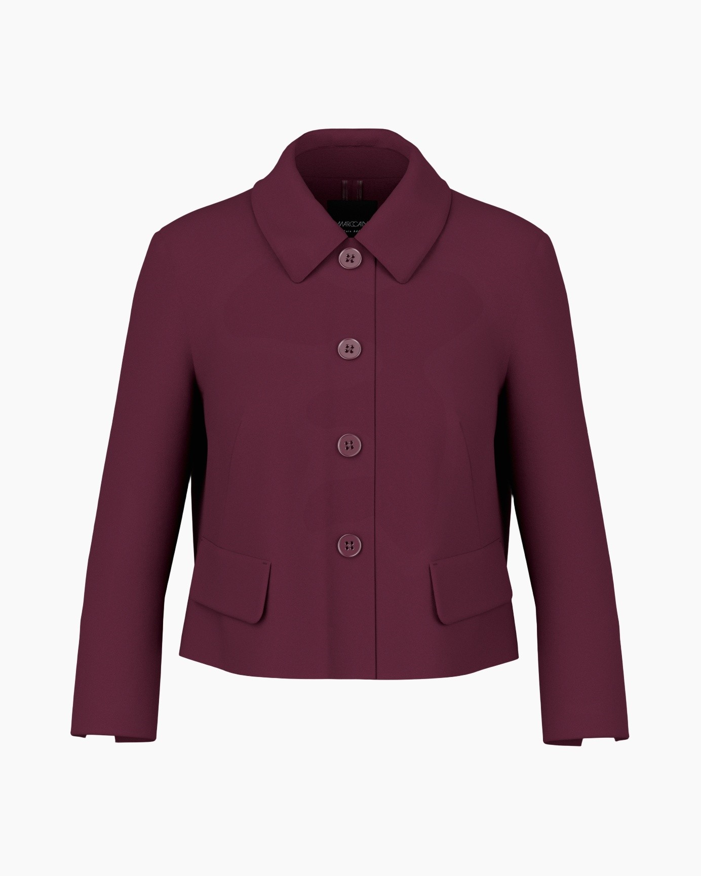 jas, blazer, burgundy, knopen, zakken