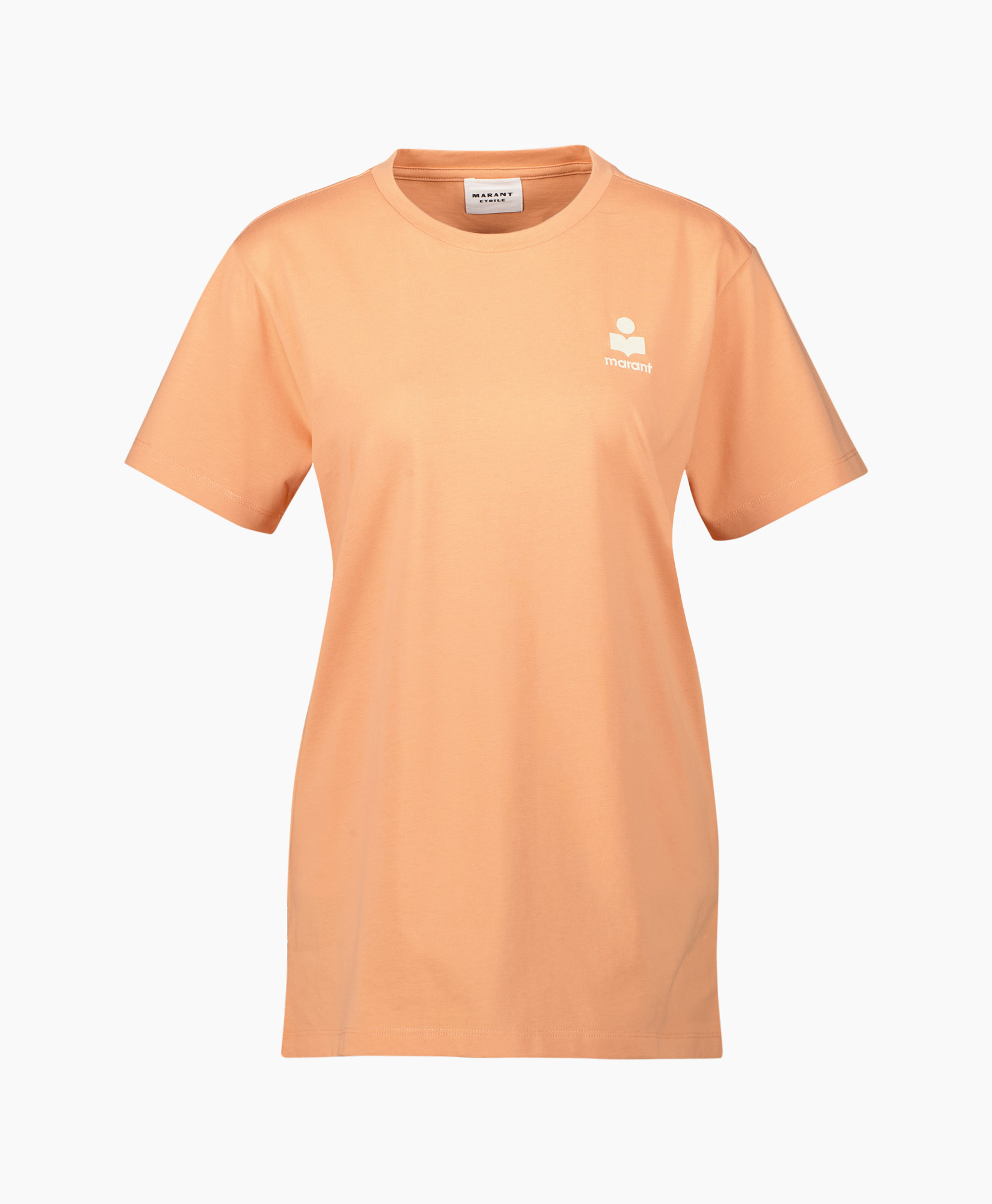 Marant Étoile T-shirt Korte Mouw Aby Oranje
