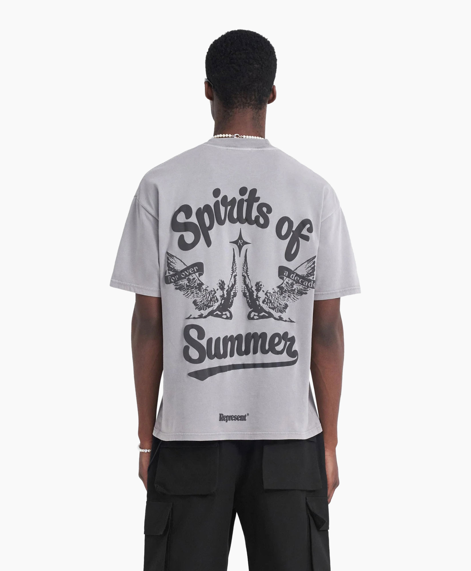 T-shirt Spirits Of Summer Grijs