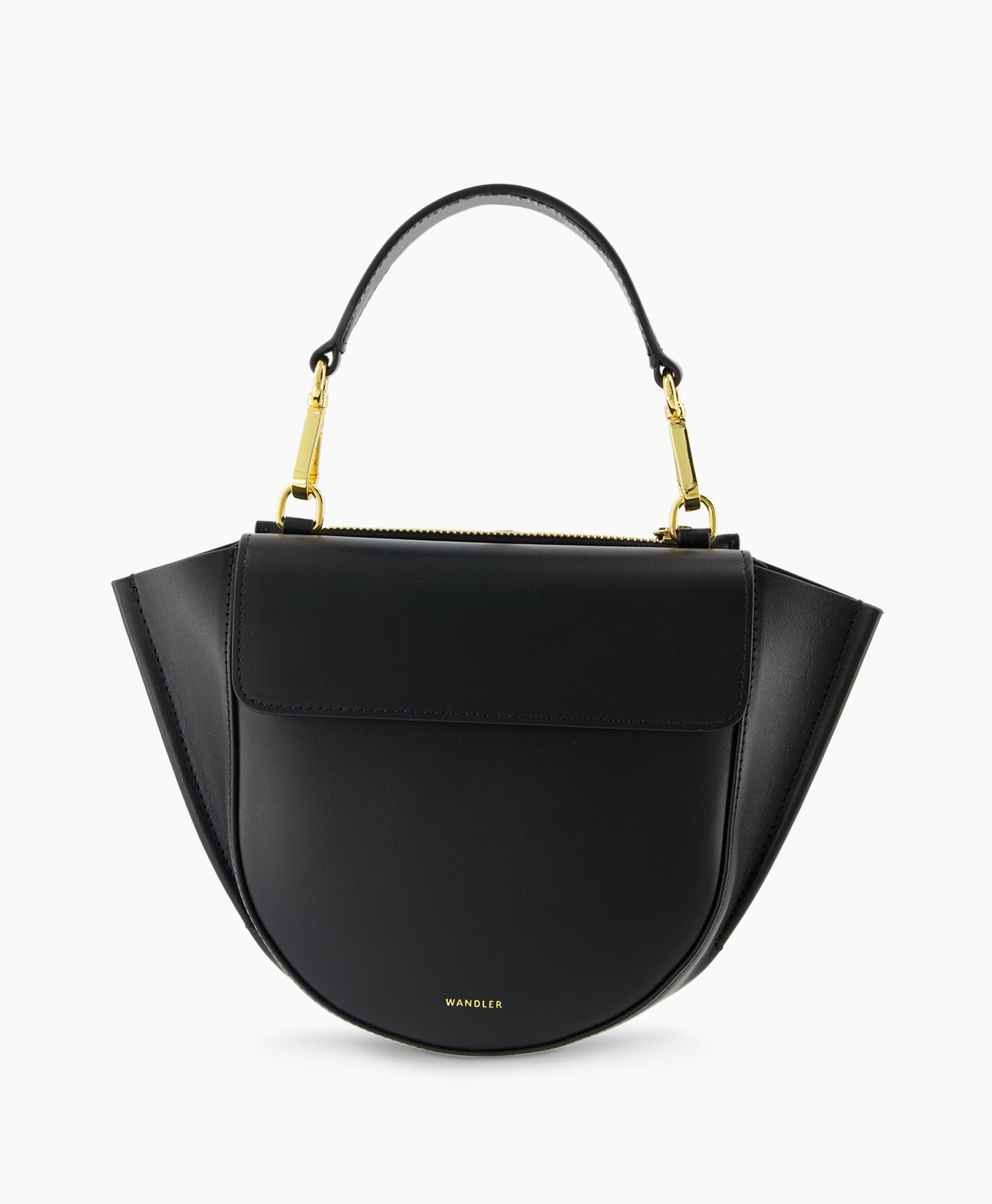 Wandler Crossbody Tas Hortensia Mini Zwart