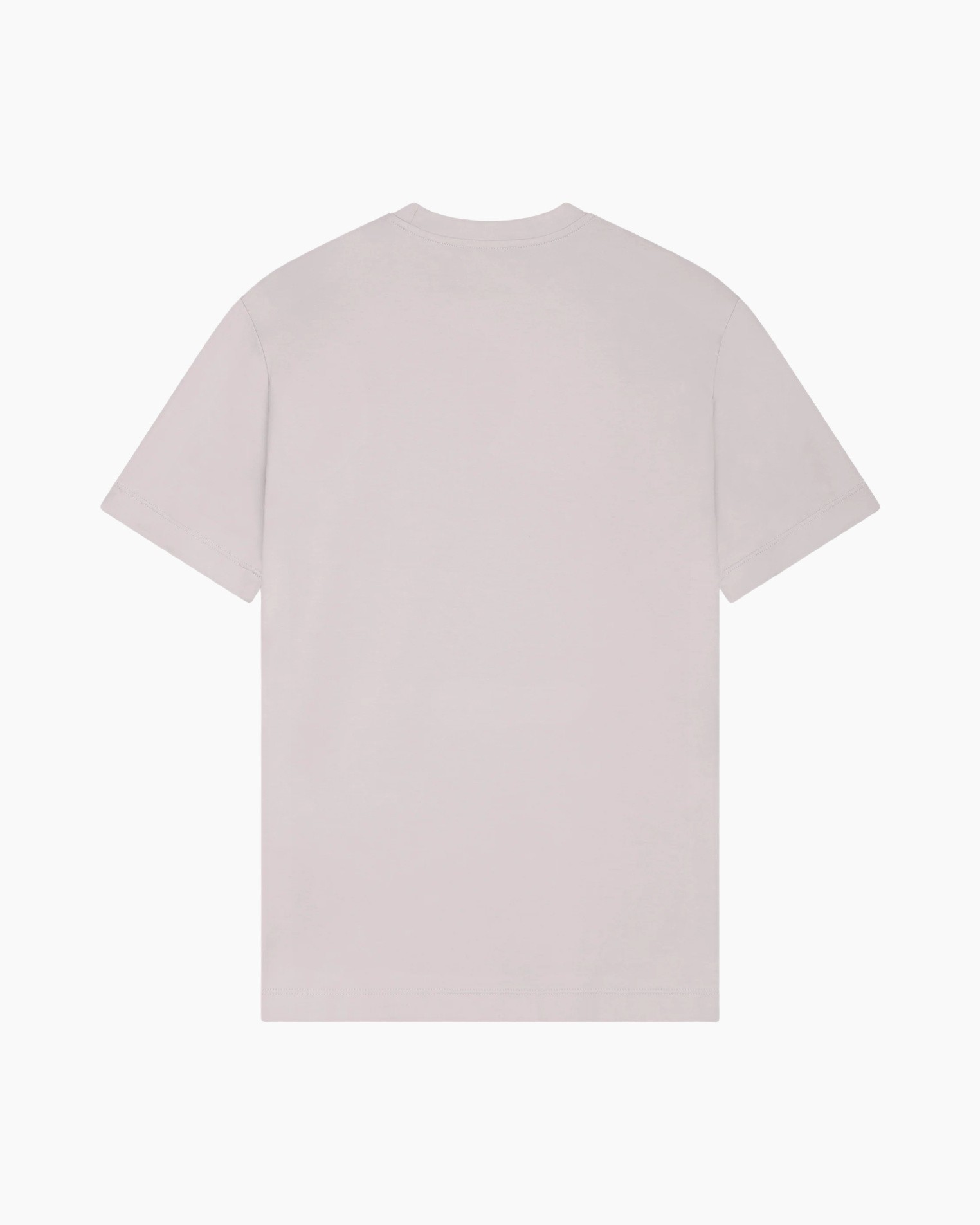 t-shirt, egale, kortmouwen, lichtroze, katoen