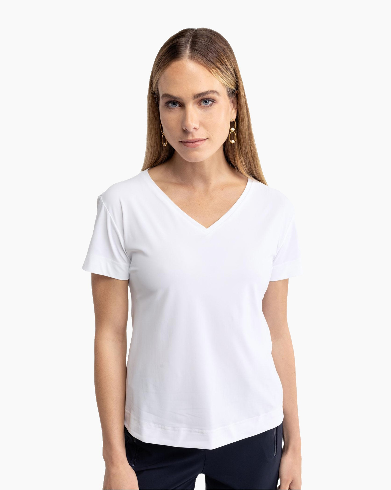 T-shirt Roller Shirt Wit