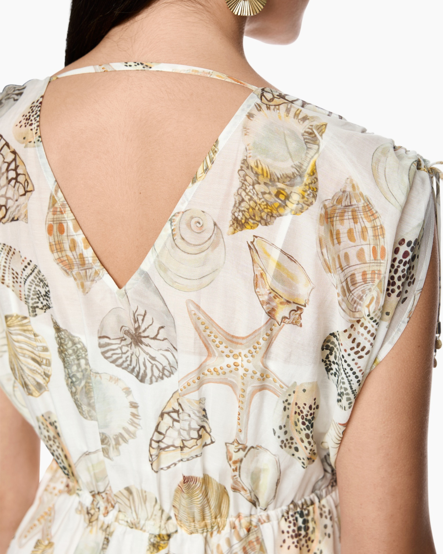 shell, shell-pattern, shells, starfish, v-back