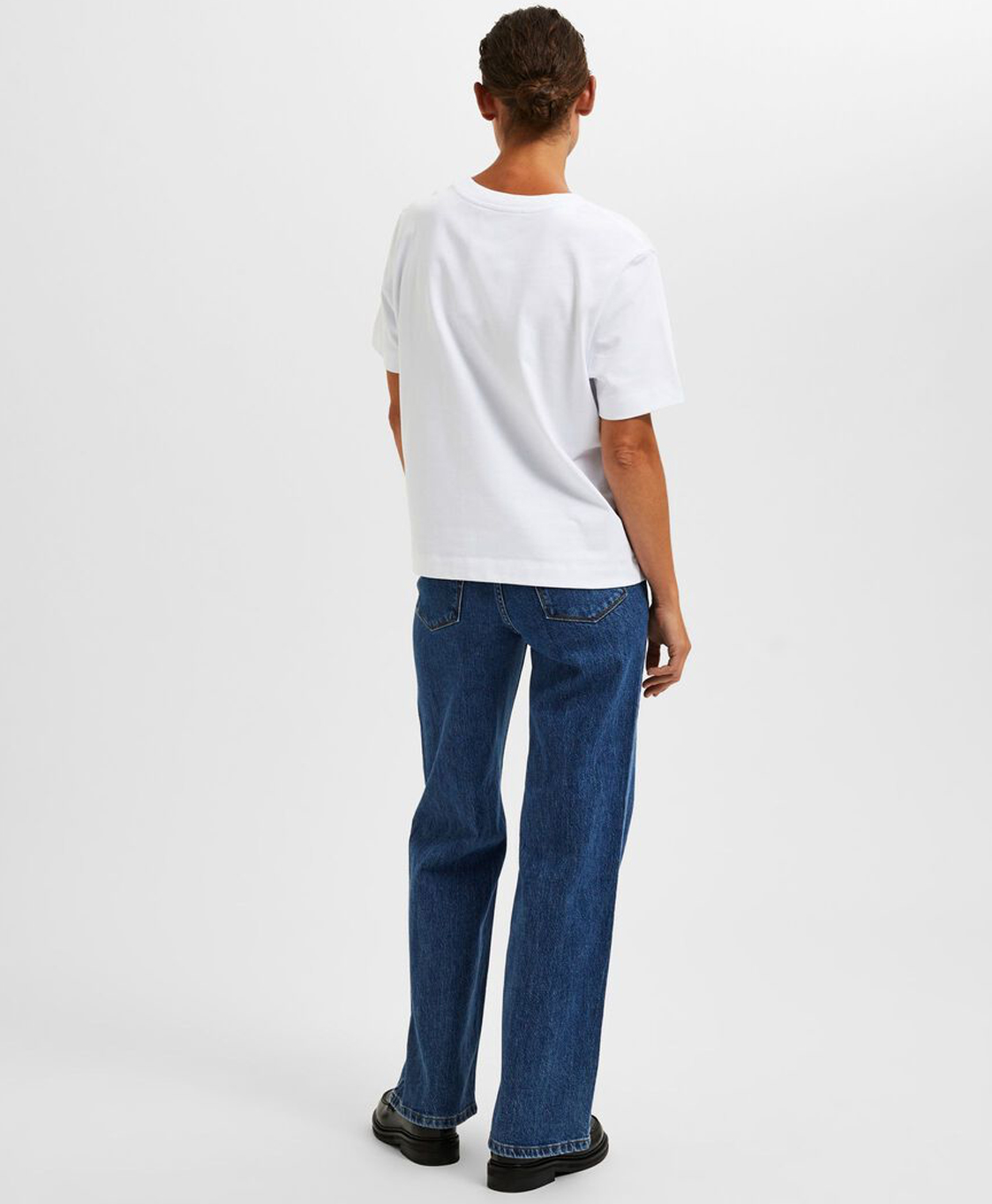 T-shirt Korte Mouw Essential Ss  Boxy Tee Noos Wit