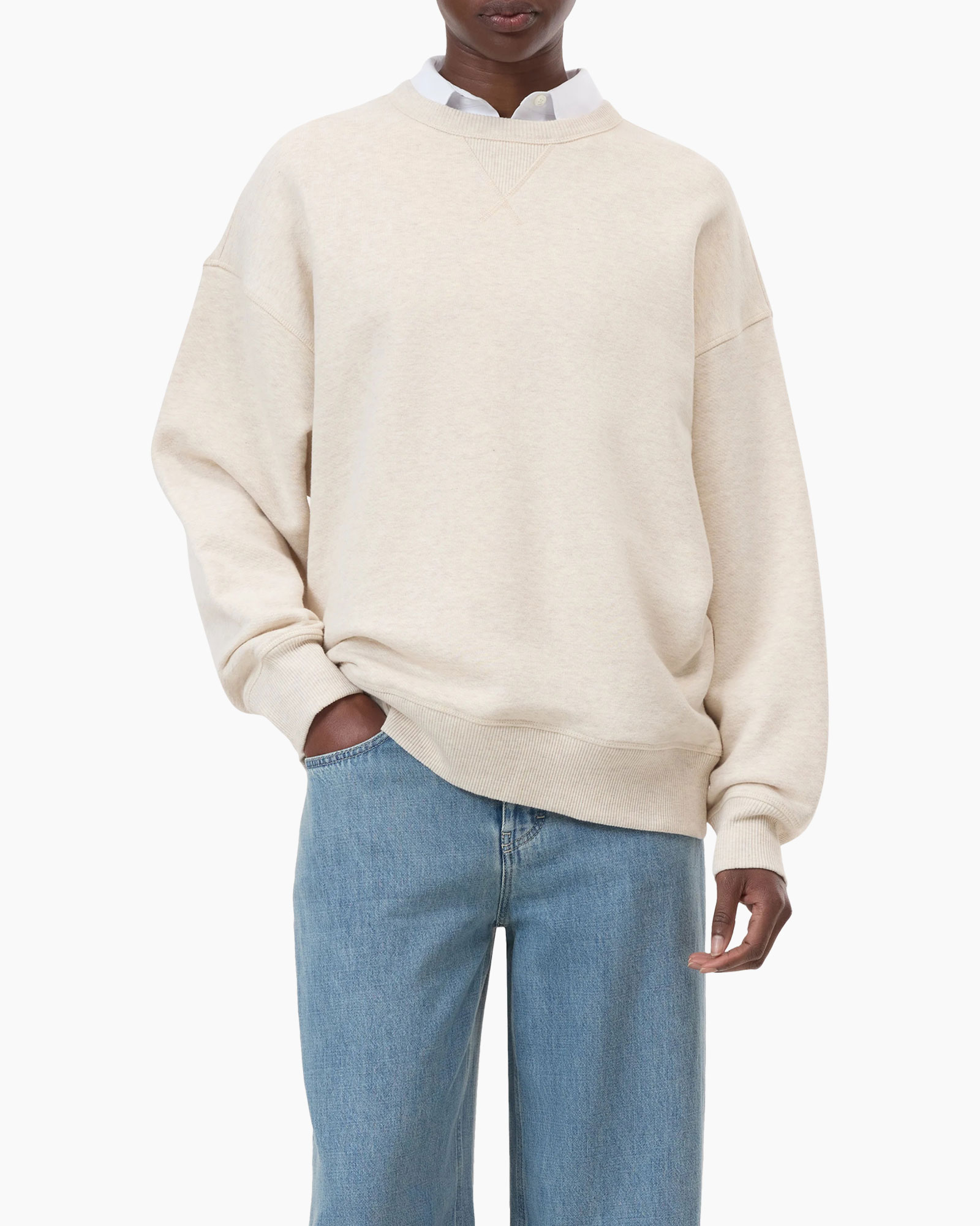 Sweater Relaxed Ecru