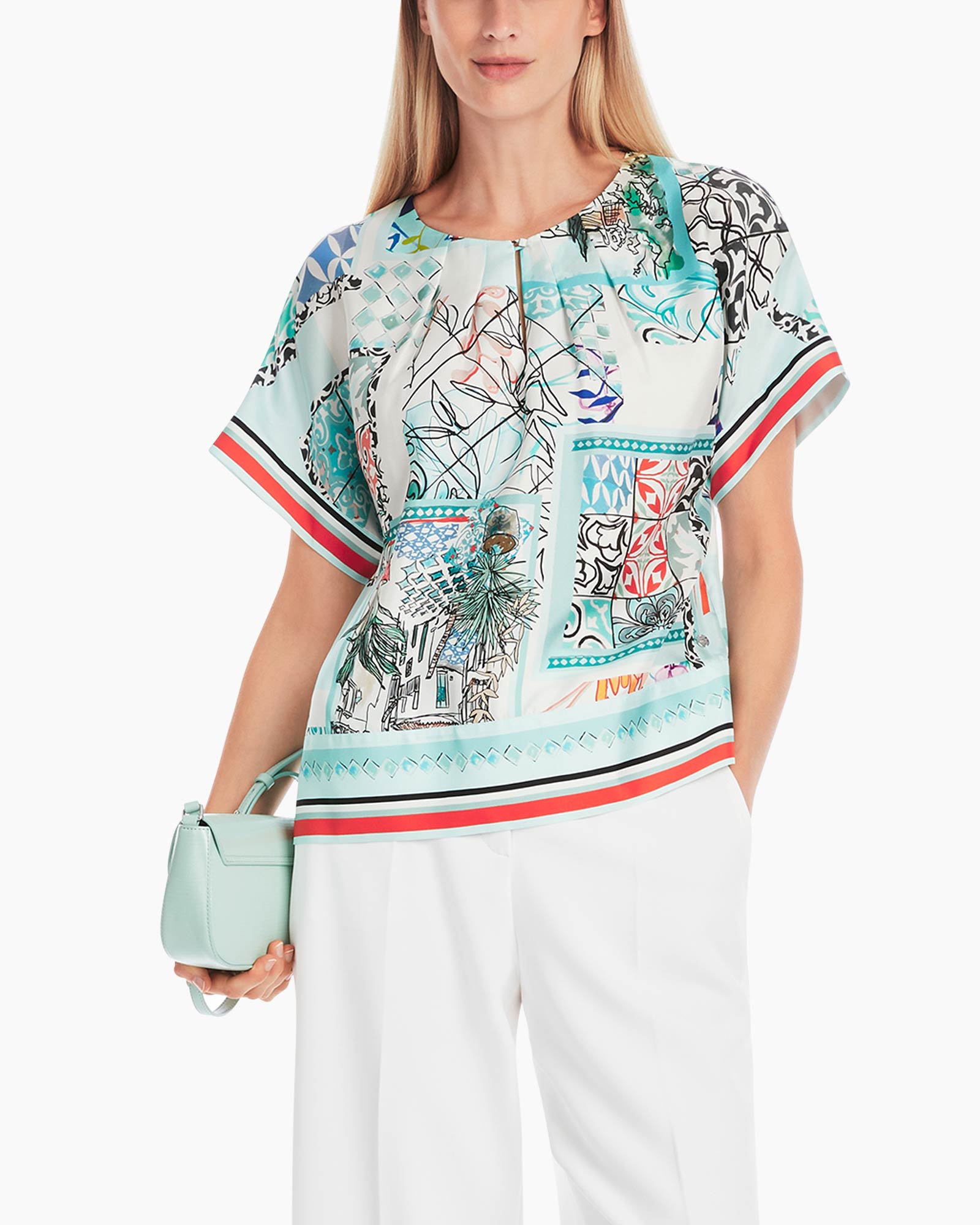 Blouse Yc 51.32 W75 licht groen