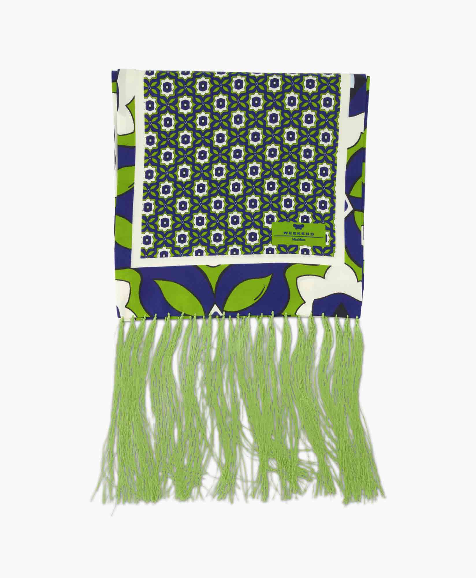 Maxmara Weekend Sjaal Velia Groen dessin