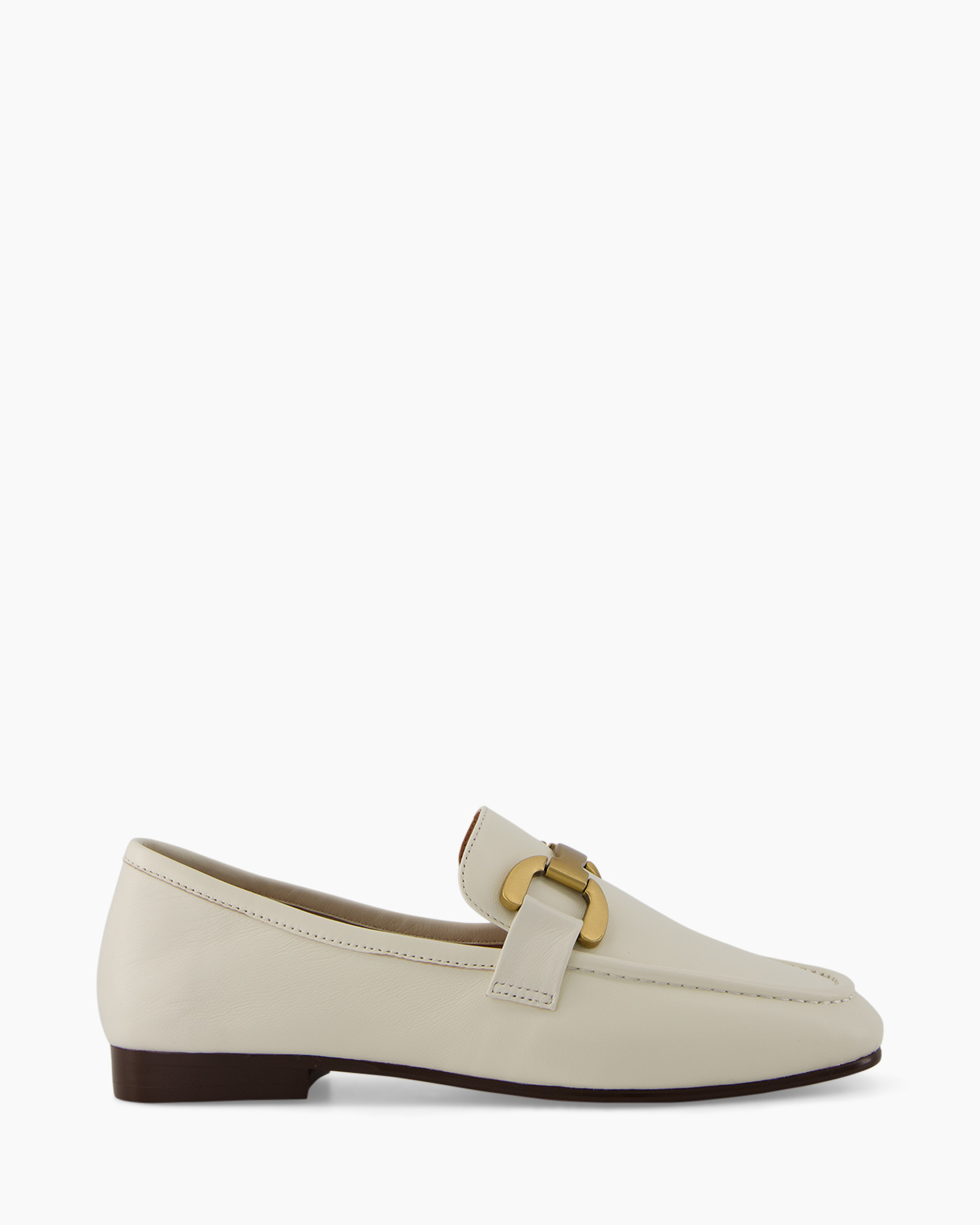 Loafer Kid Leather Ecru