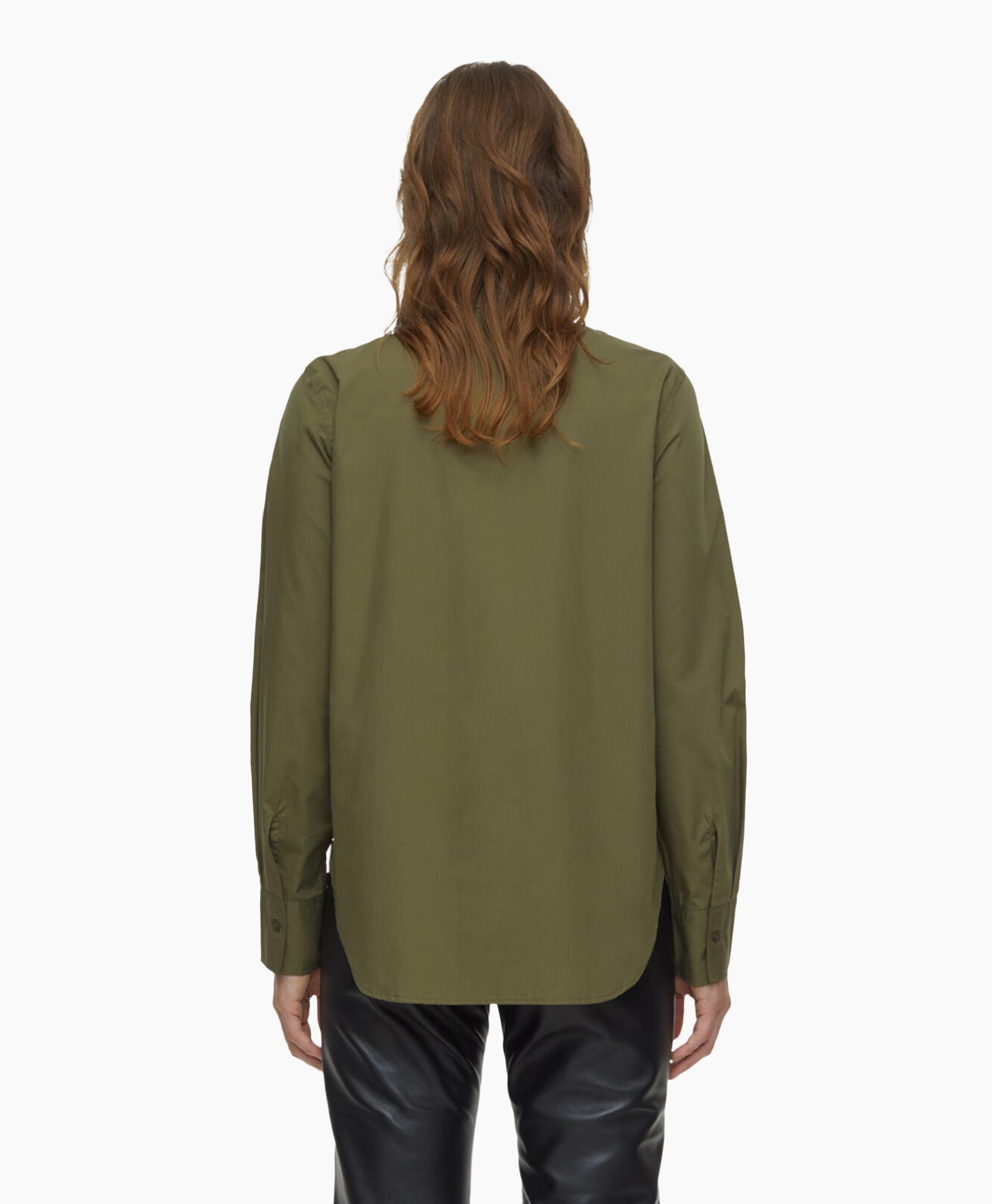 Closed Blouse Classy Longsleeve Groen