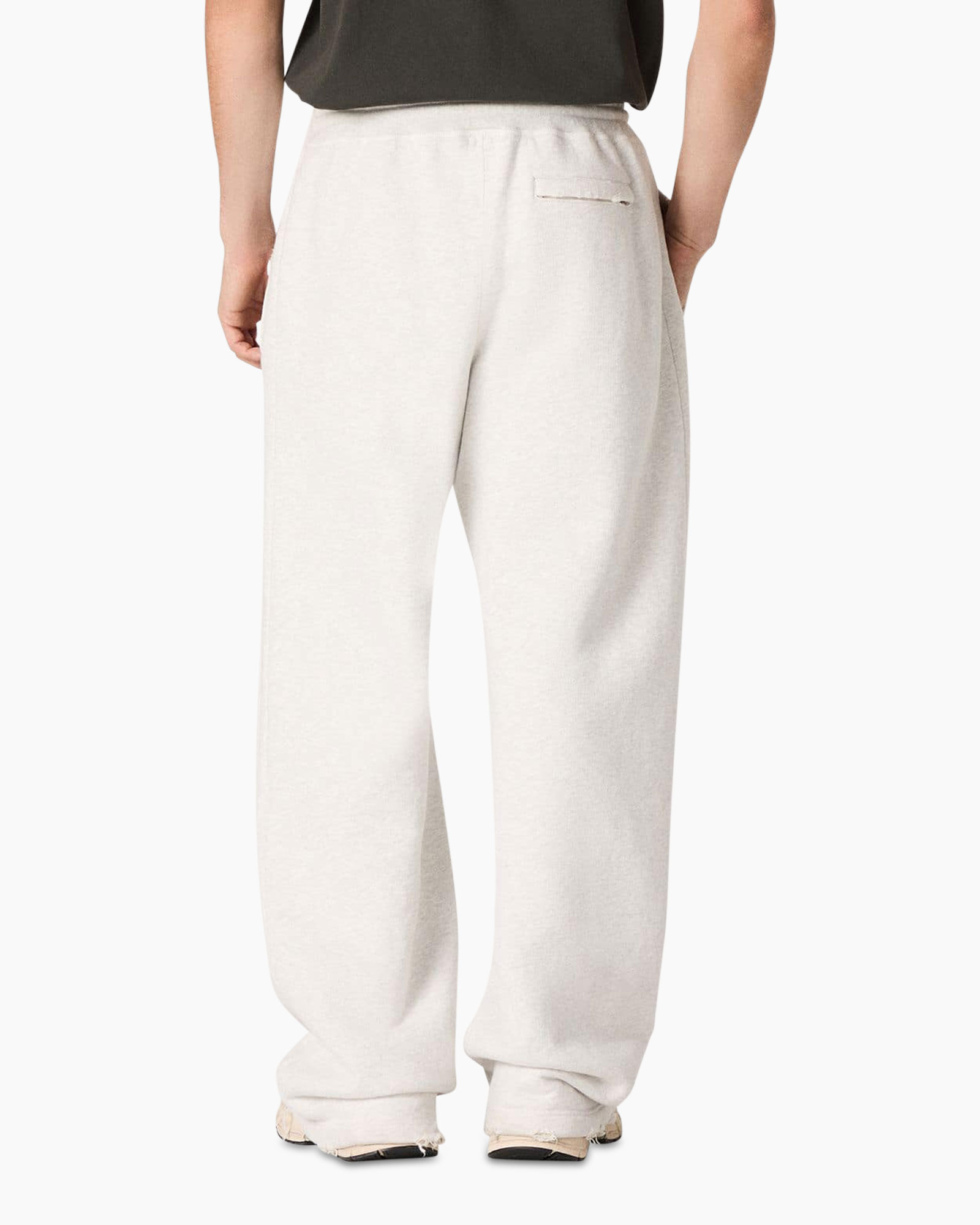 broek, trekkoord, trainingsbroek, crème kleur, losvallende pasvorm