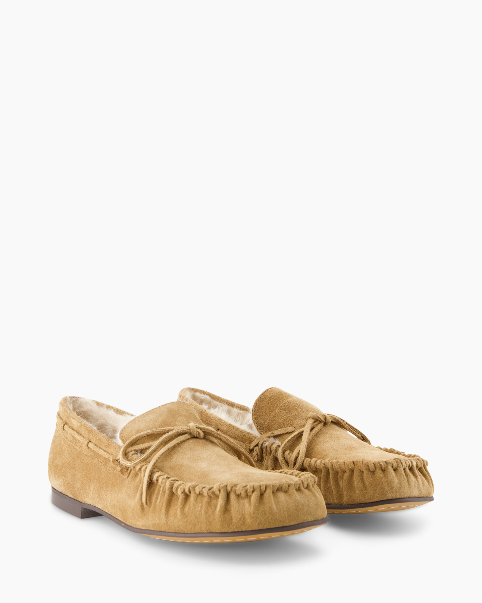 mocasin, slip-on, suede, tan, loafers