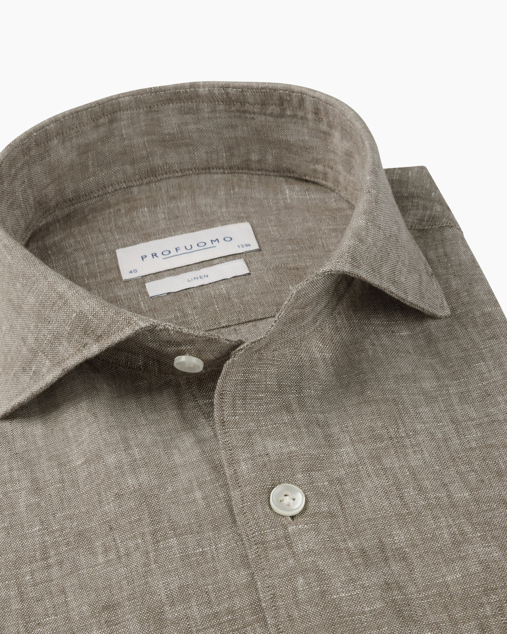 linen, shirt, button-down, collar, long-sleeve