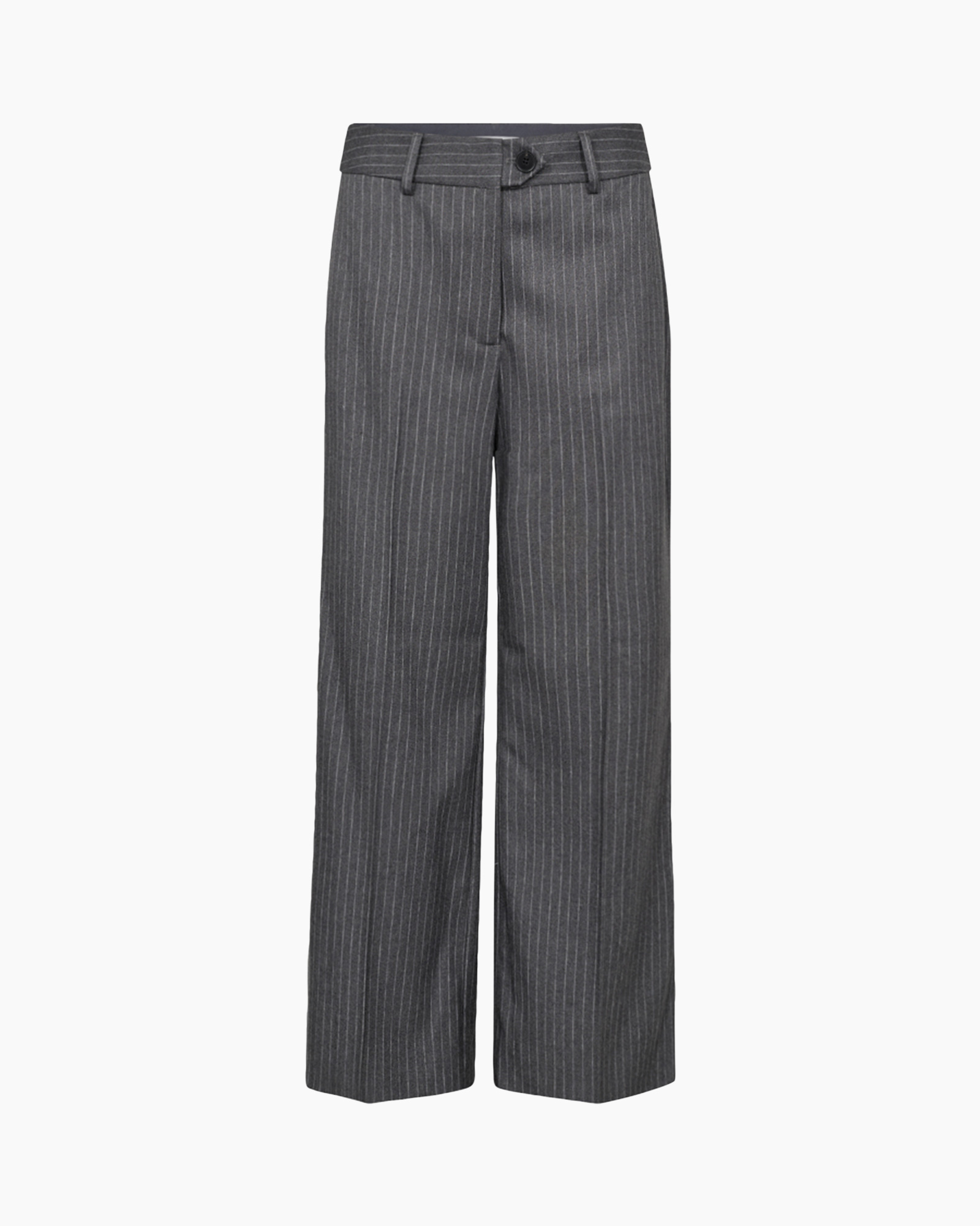 Pantalon Ida Wide Long Grijs