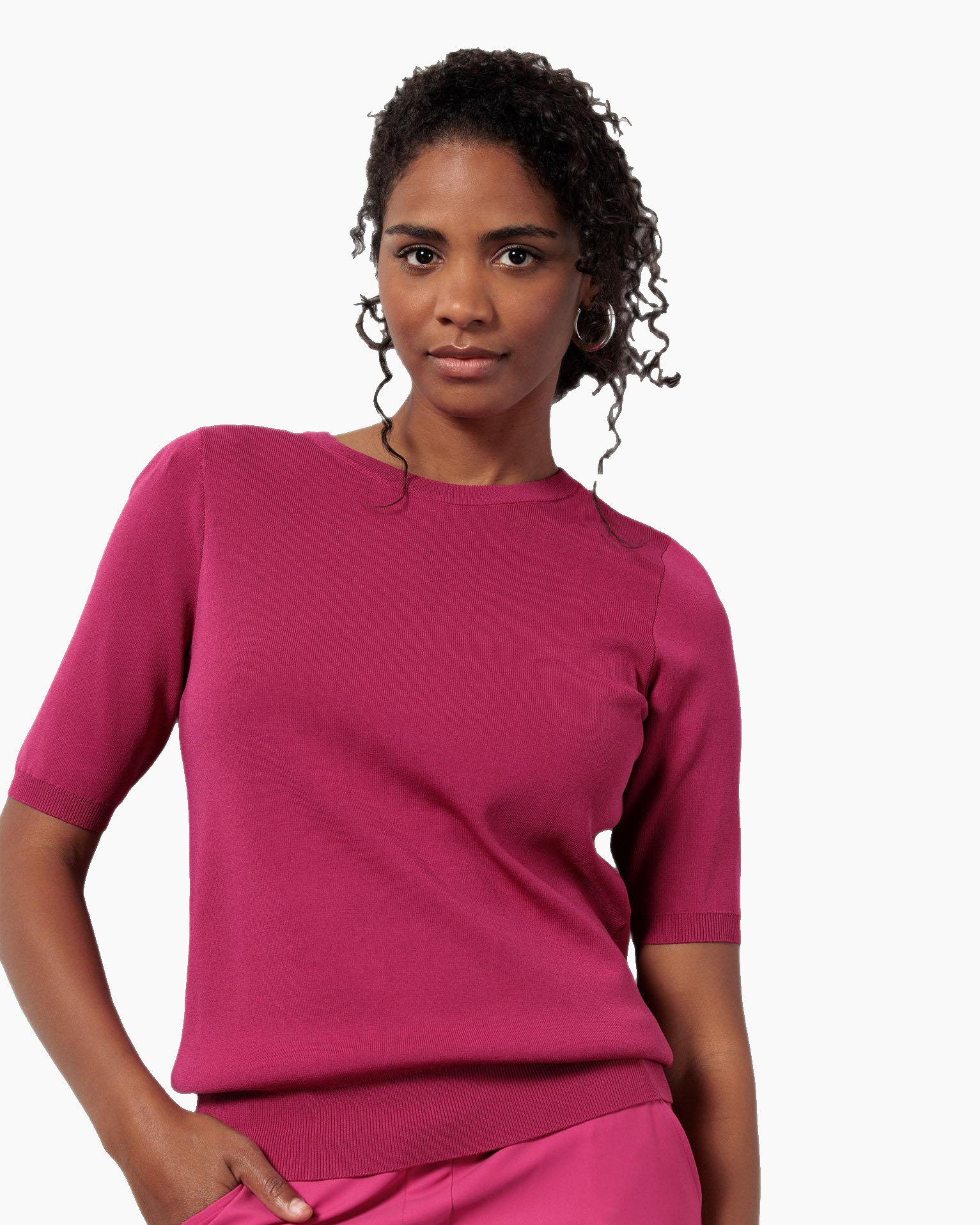 Pullover Lana Ssl Pullover Paars