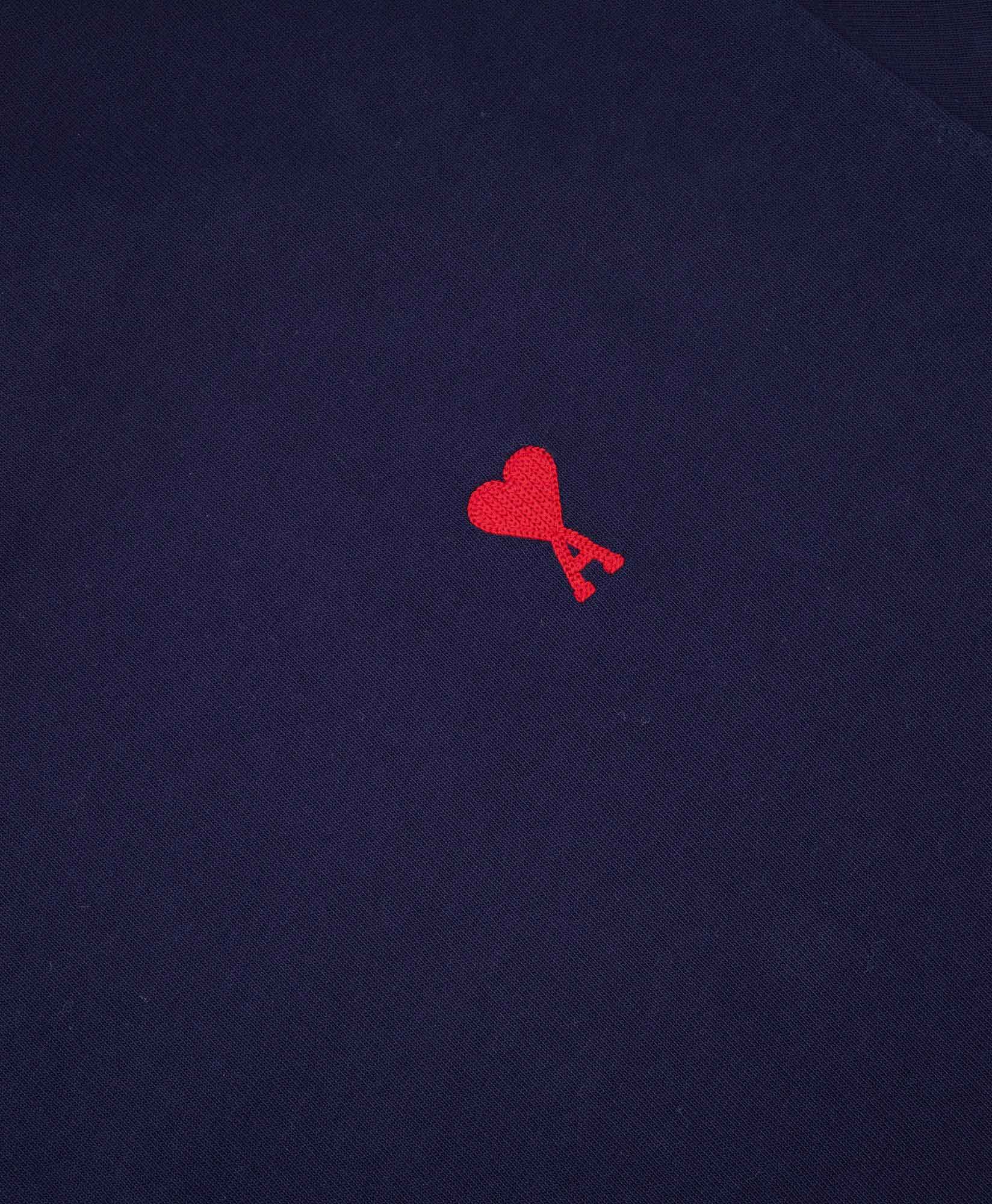 Ami Longsleeve Ami De Coeur Ls Donker Blauw