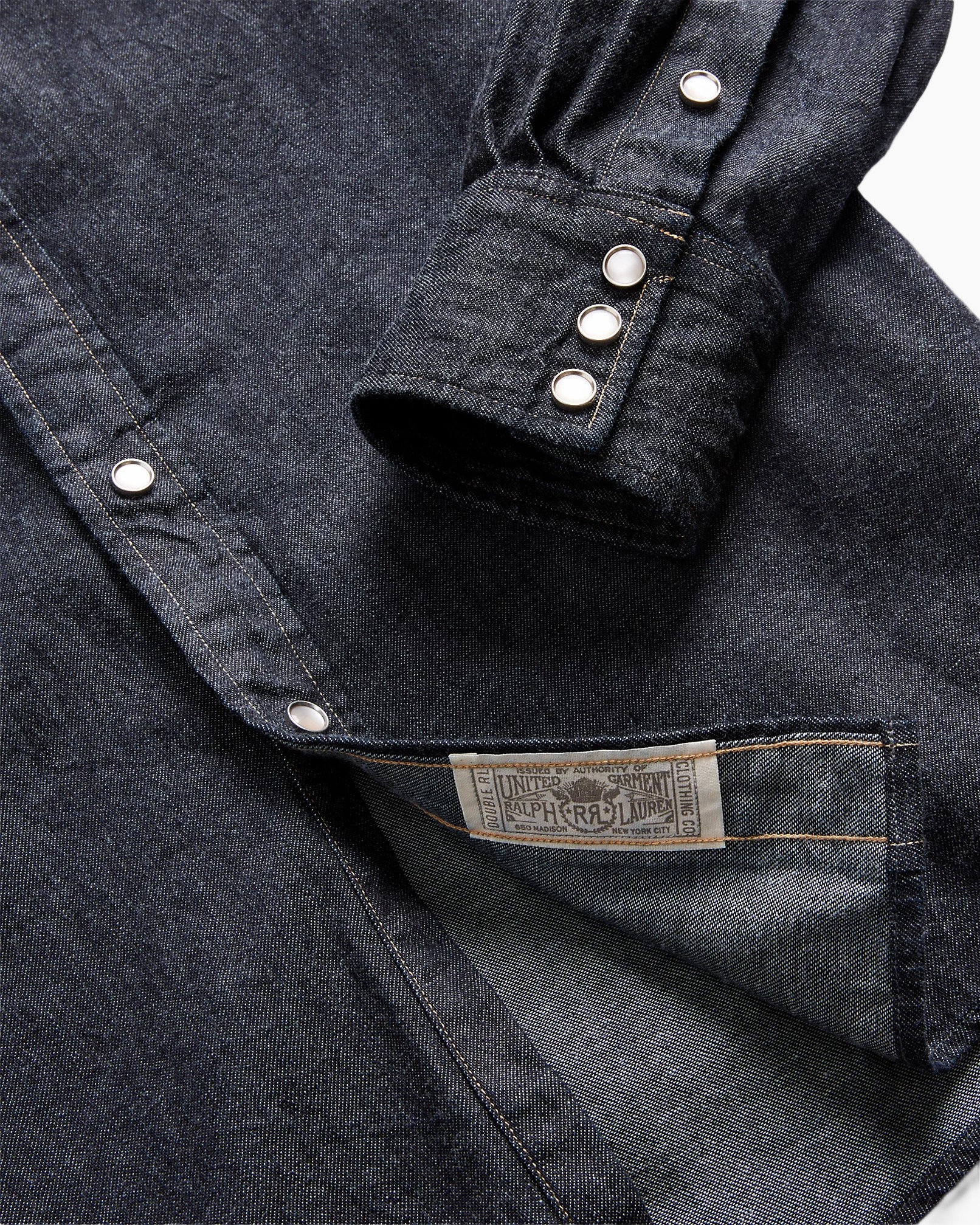 denim, hemd, spijkerbroek, metalen knopen, zak