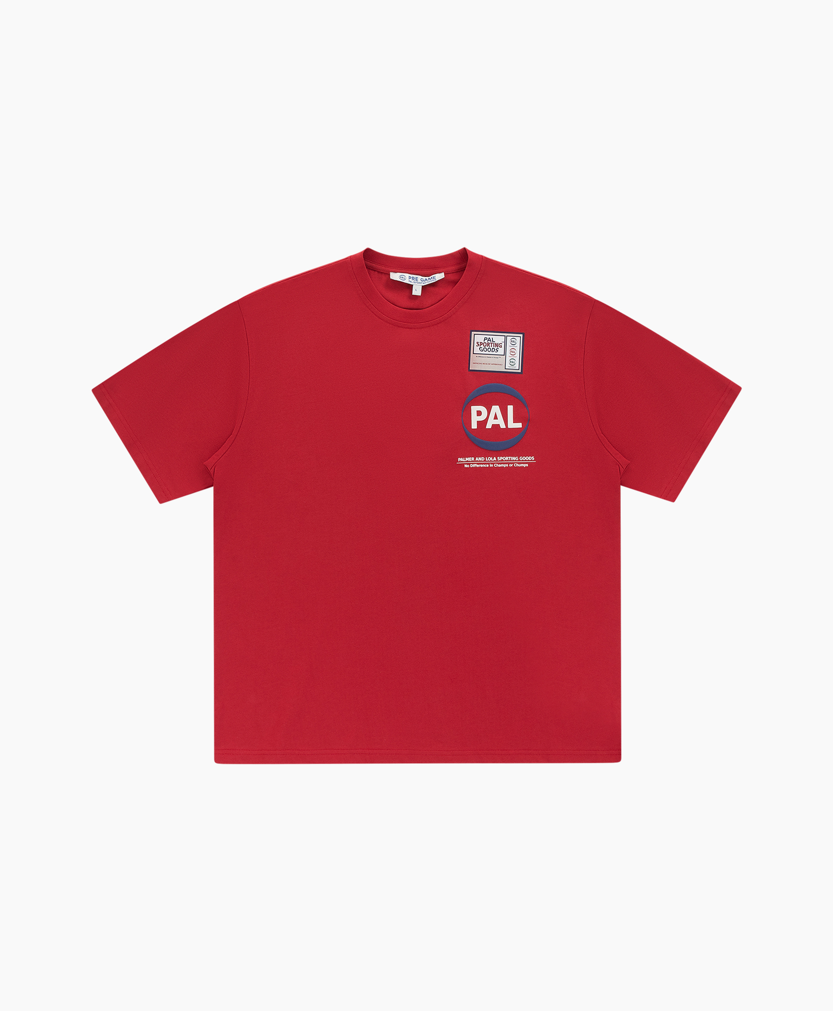 T-shirt Korte Mouw Pre Game Rood