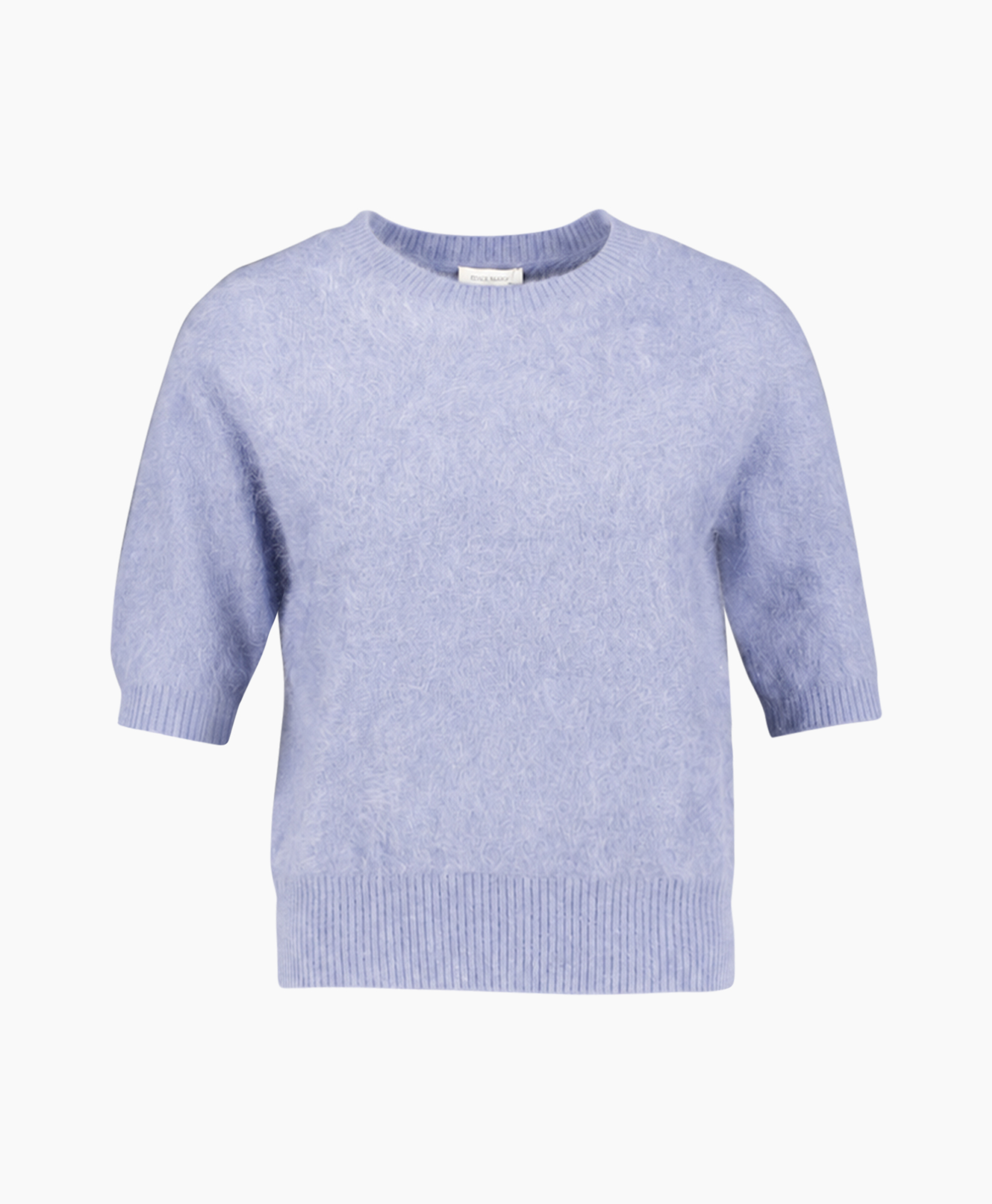 trui, katoen?, raffia?, lavendel, textuur