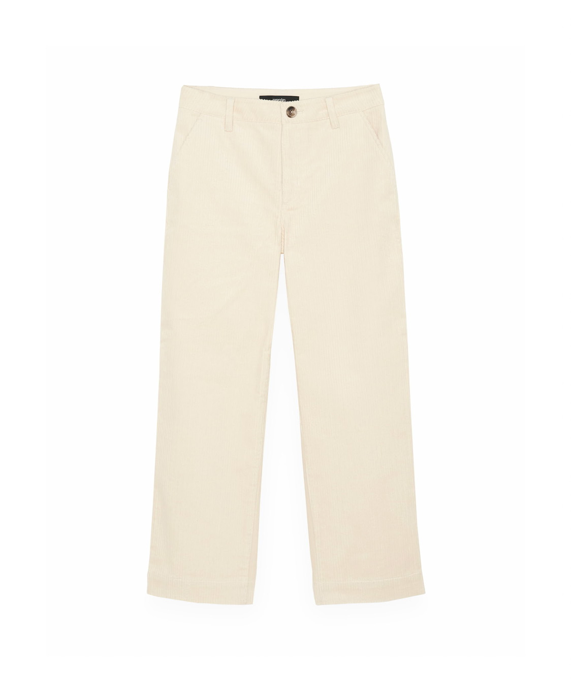 Someday Broek Chenila Corduroy Off White
