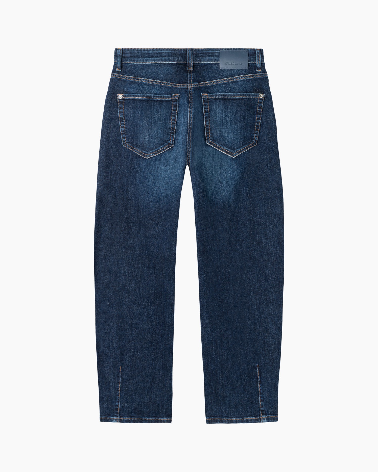 spijkerbroek, denim, broek, blauw, rechte pijp