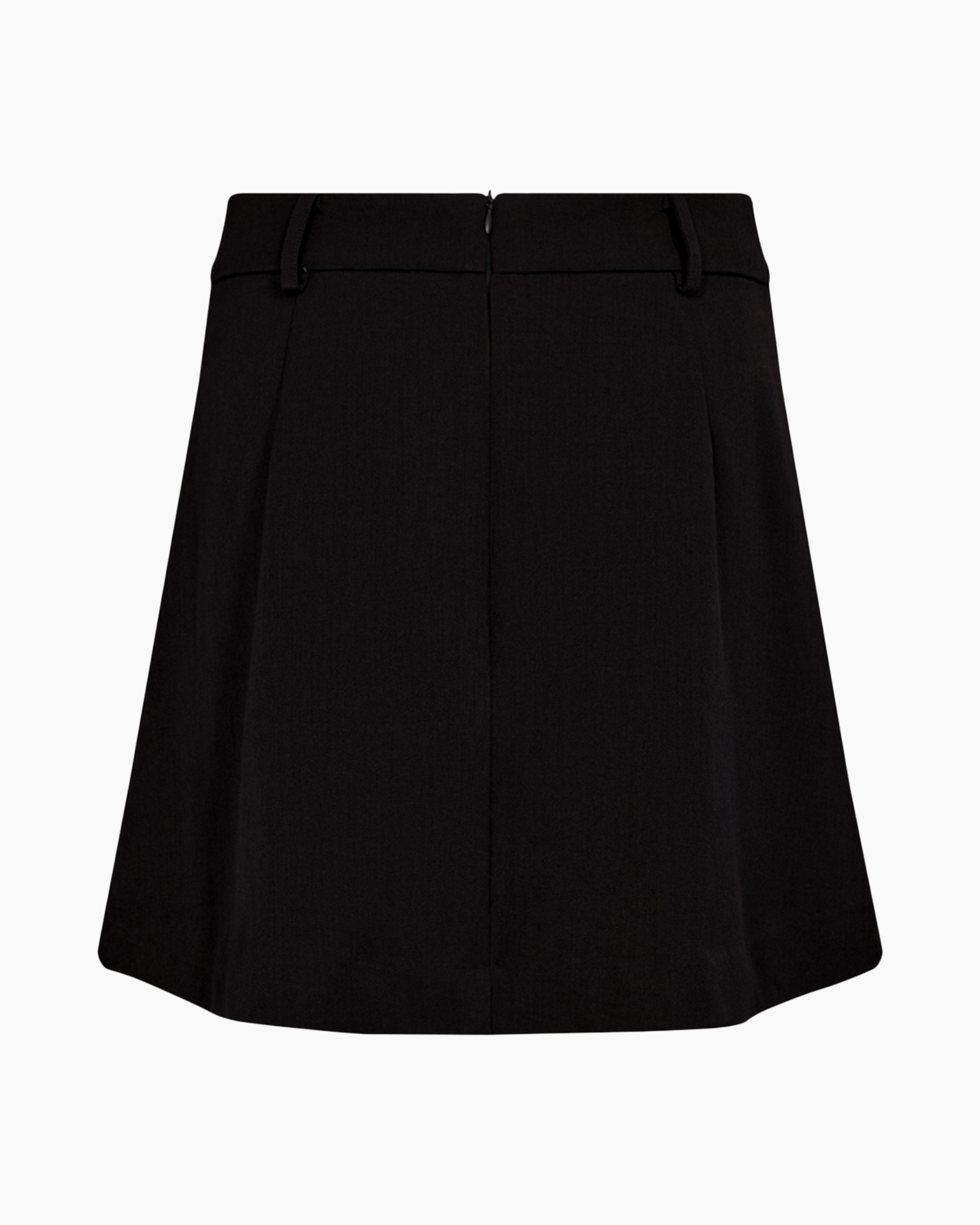 Minirok Lunacc Pocket Pleat Zwart