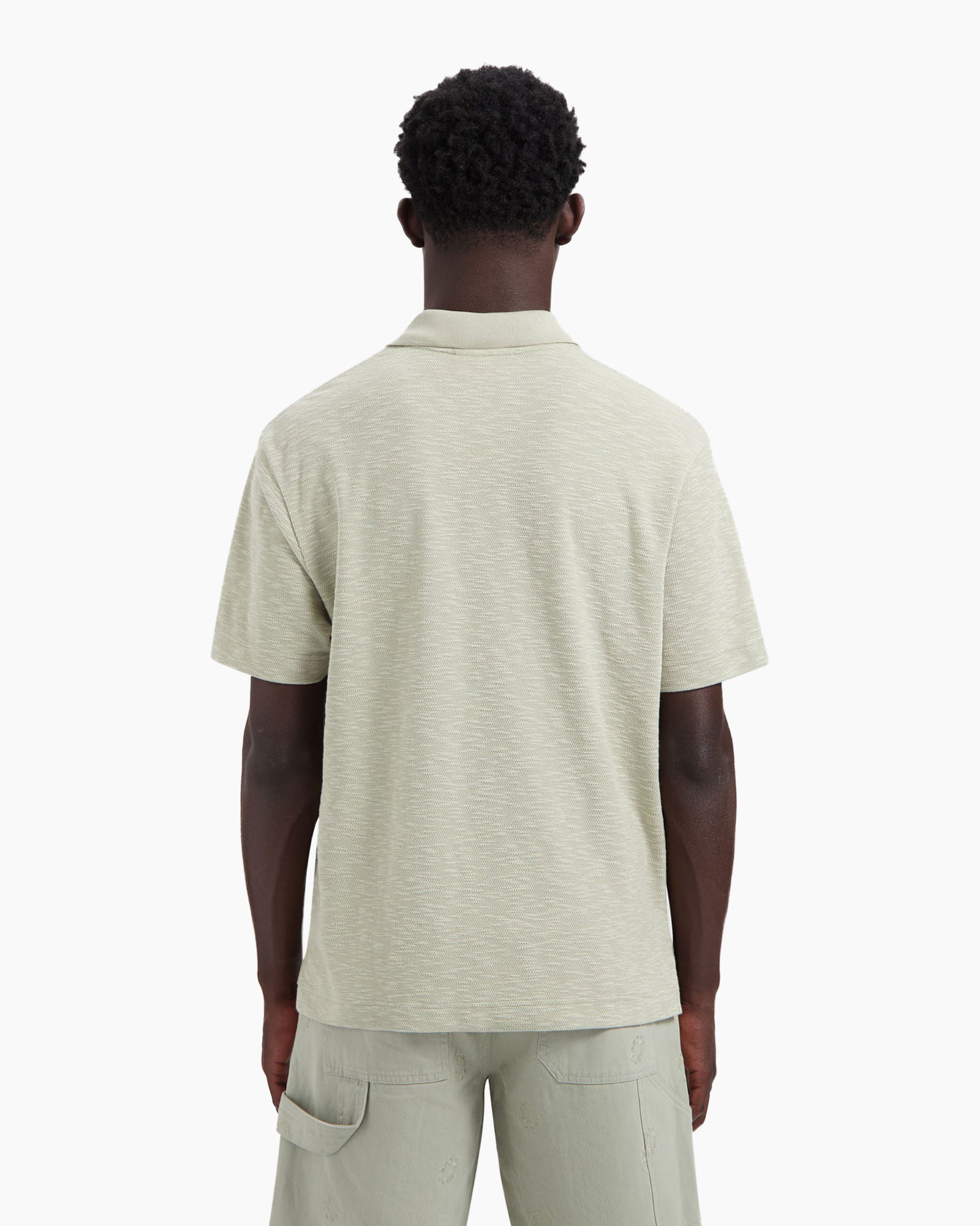 Polo Slub Ss licht groen