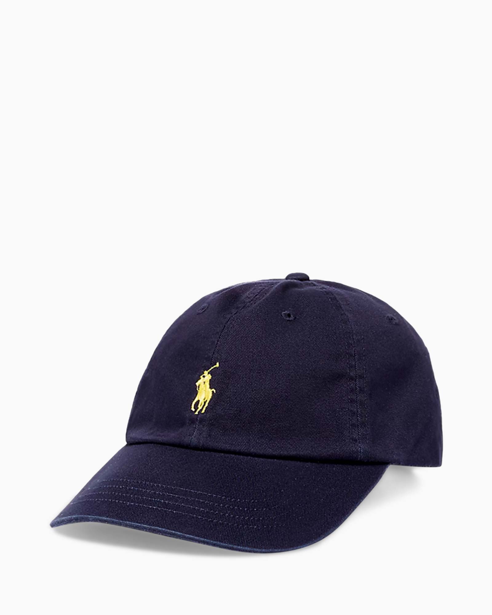 Pet Twill Logo Sport Donker Blauw