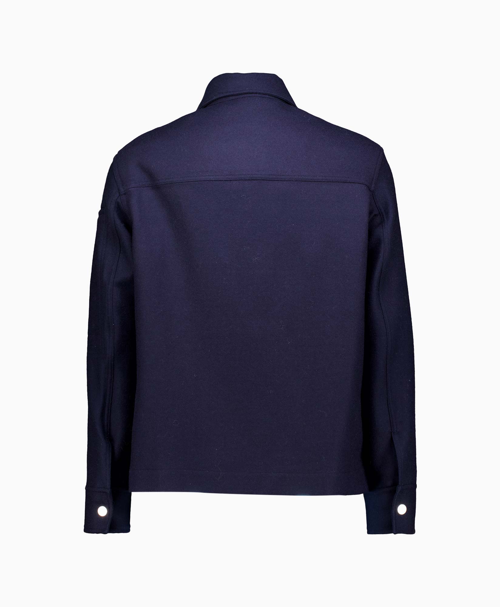Jack Buttoned Overshirt Donker Blauw