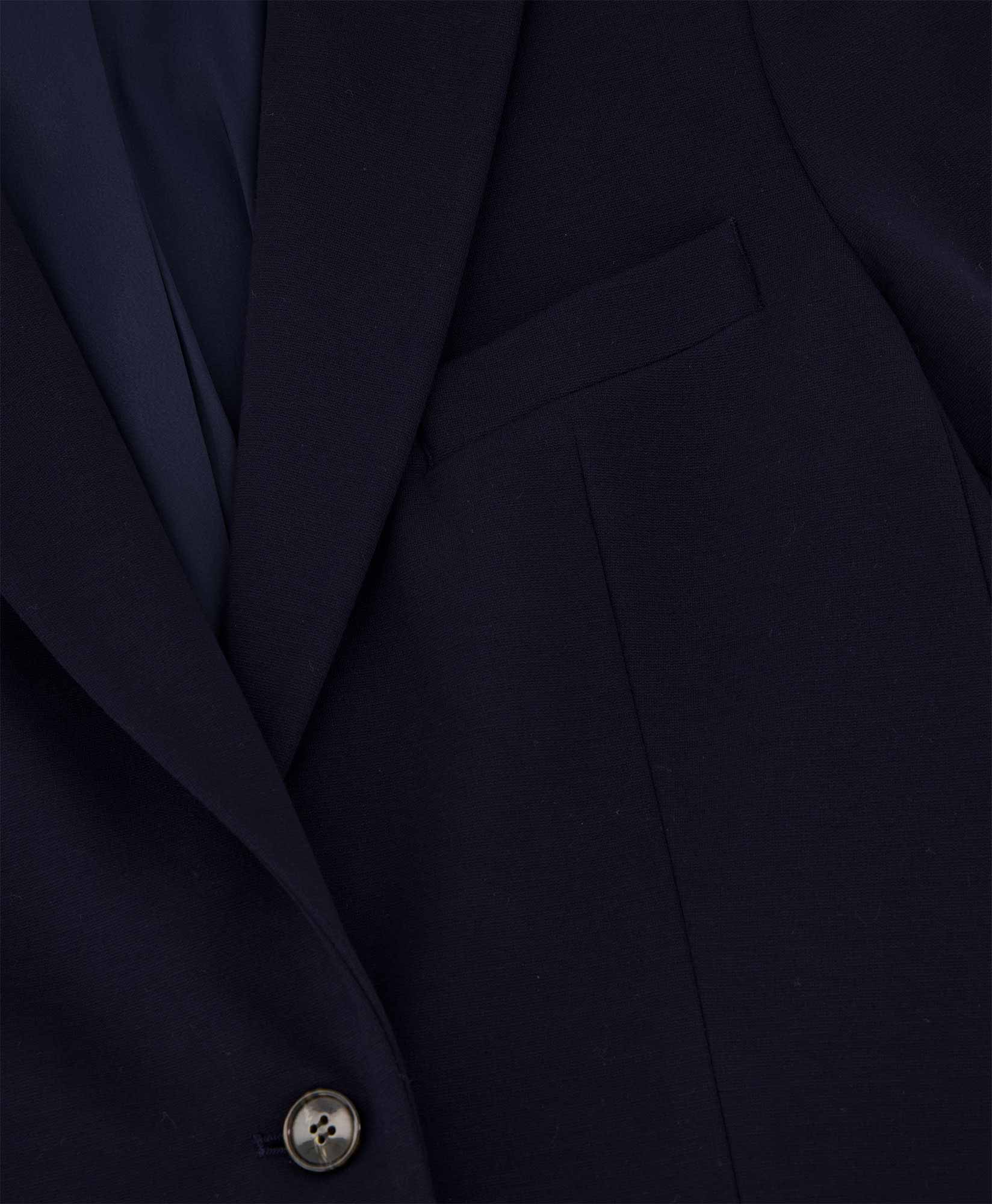 Trvl Drss Blazer 0088t1011-95 Donker Blauw