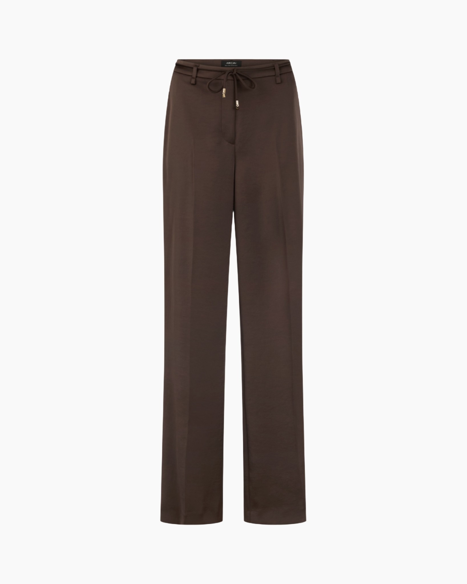 broek, broeksed, touwsluiting, bruin, broek