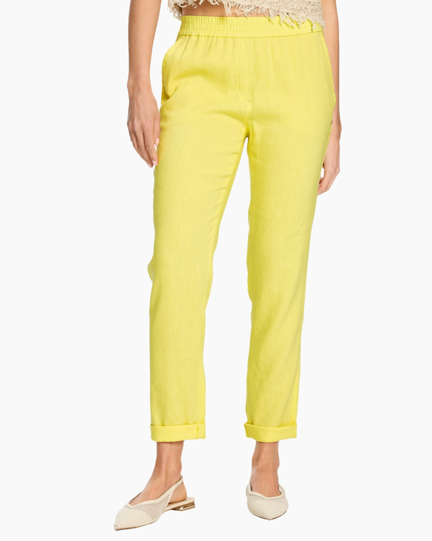 Broek Yc 81.59 W70 Geel