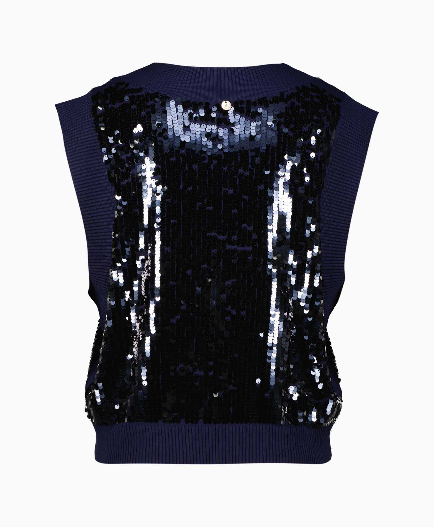 Liu Jo Top Ecs Maglia Chiusa S/m  Blauw