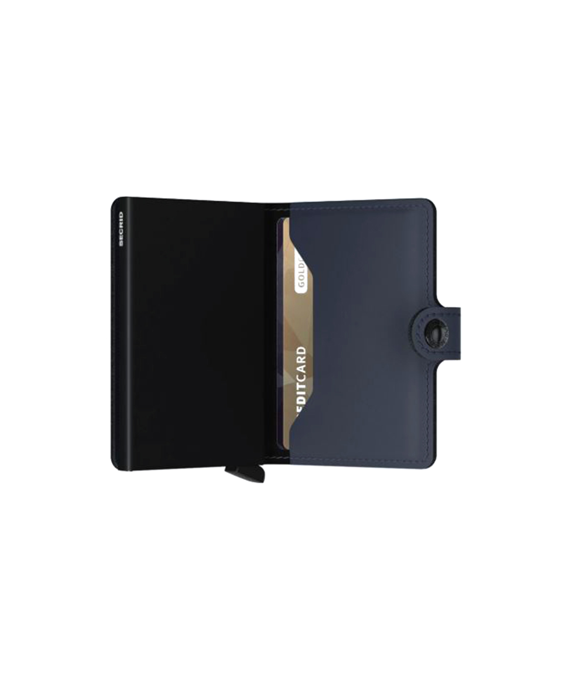 Secrid Diversen Miniwallet Matte Night Blue Donker Blauw