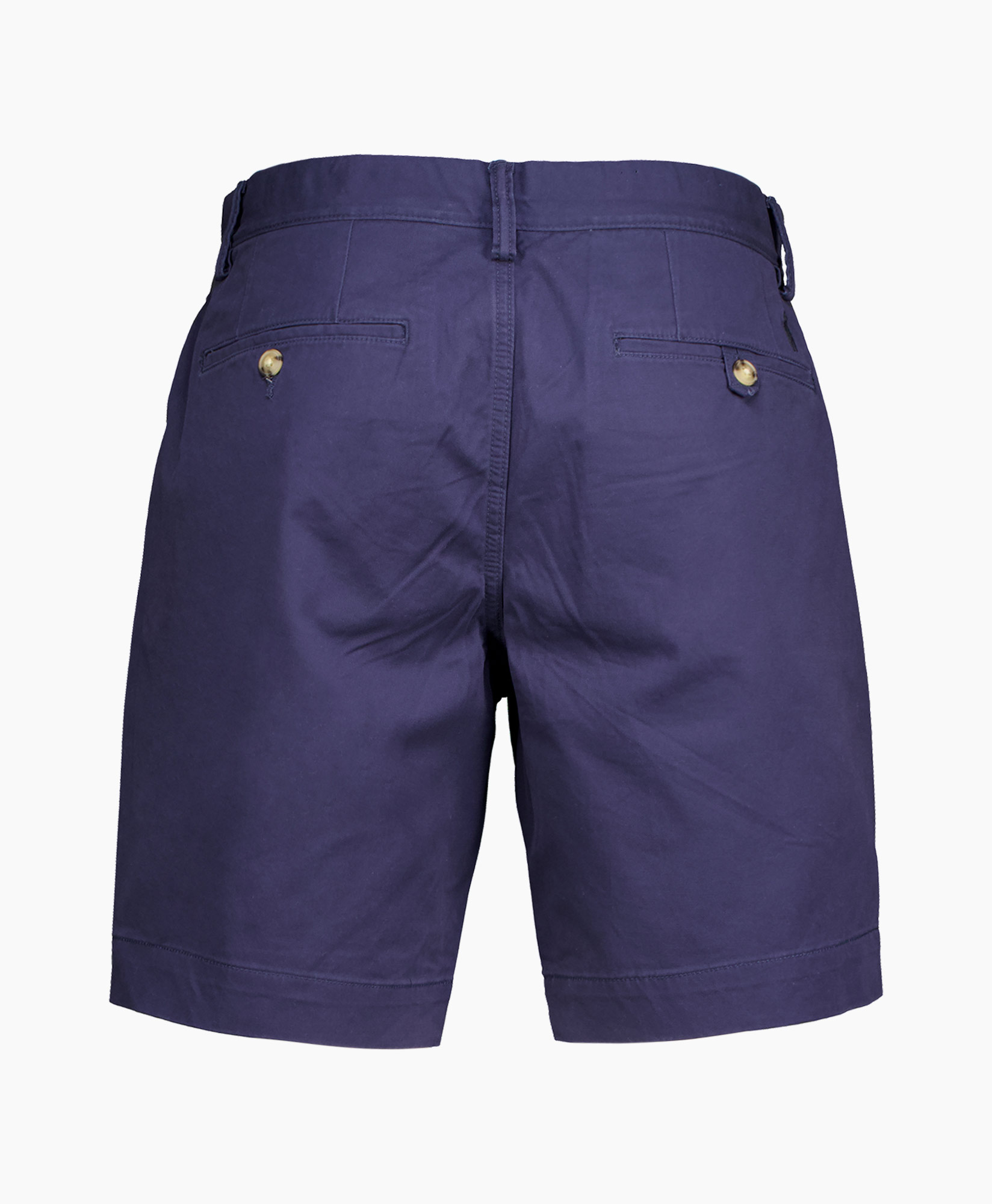 Korte Broek Stretch Twill Donker Blauw