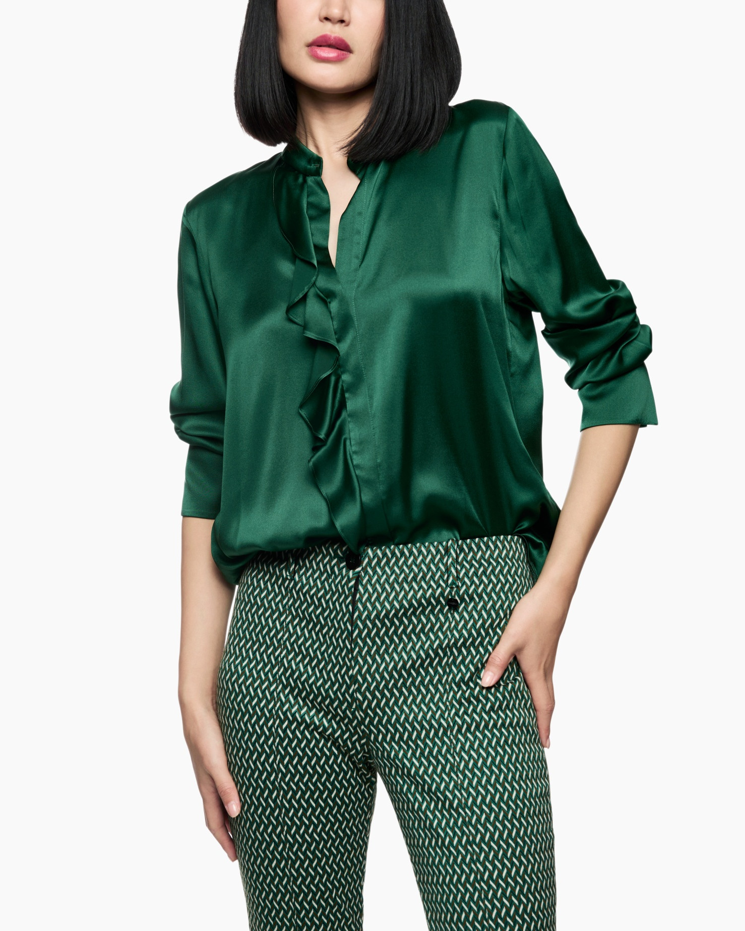 Blouse Zc 51.24 W78 Groen