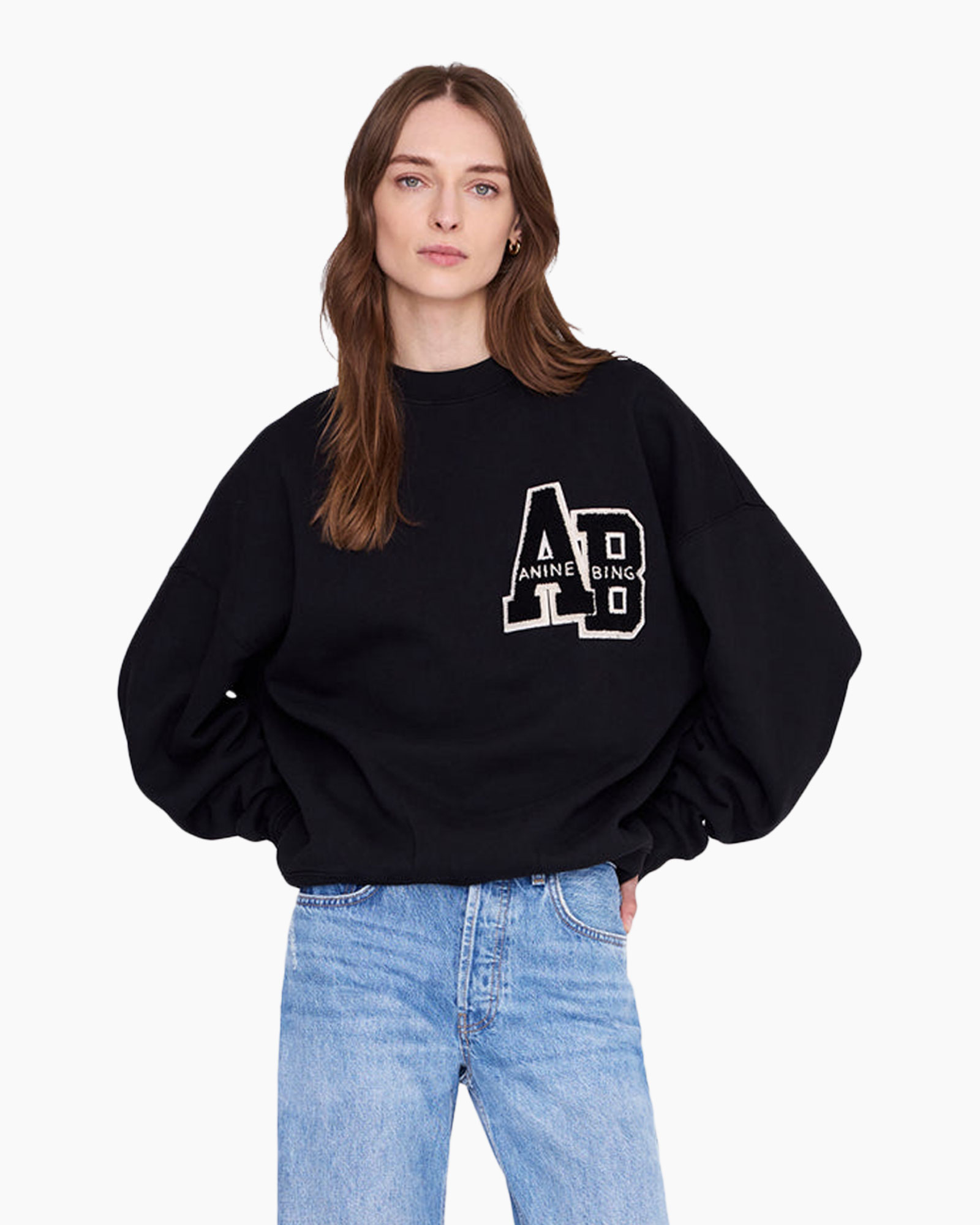 hoodie, zwart, trui, lange mouwen, grafisch logo