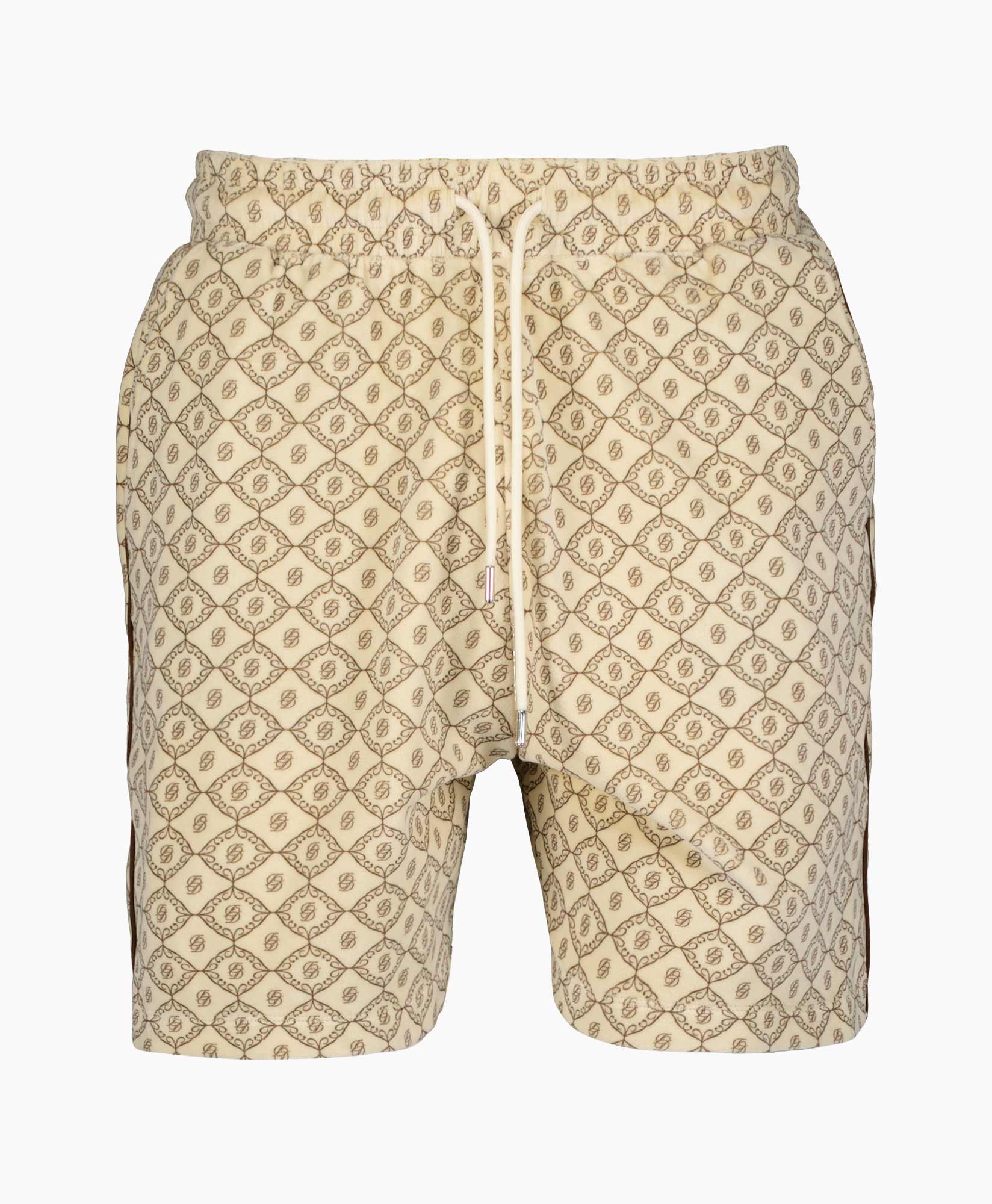 Drole De Monsieur Korte Broek Le Short Velours Mon Bruin