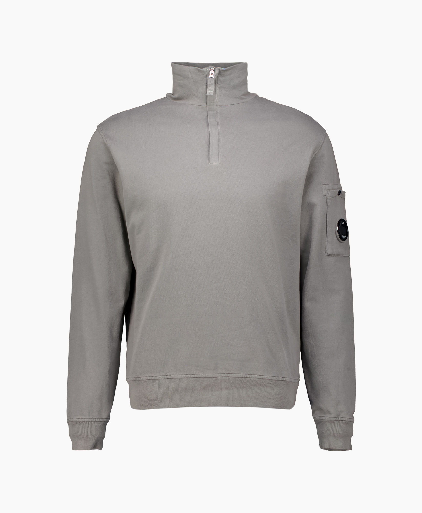Sweater Light Fleece 1/4 Zip Antraciet