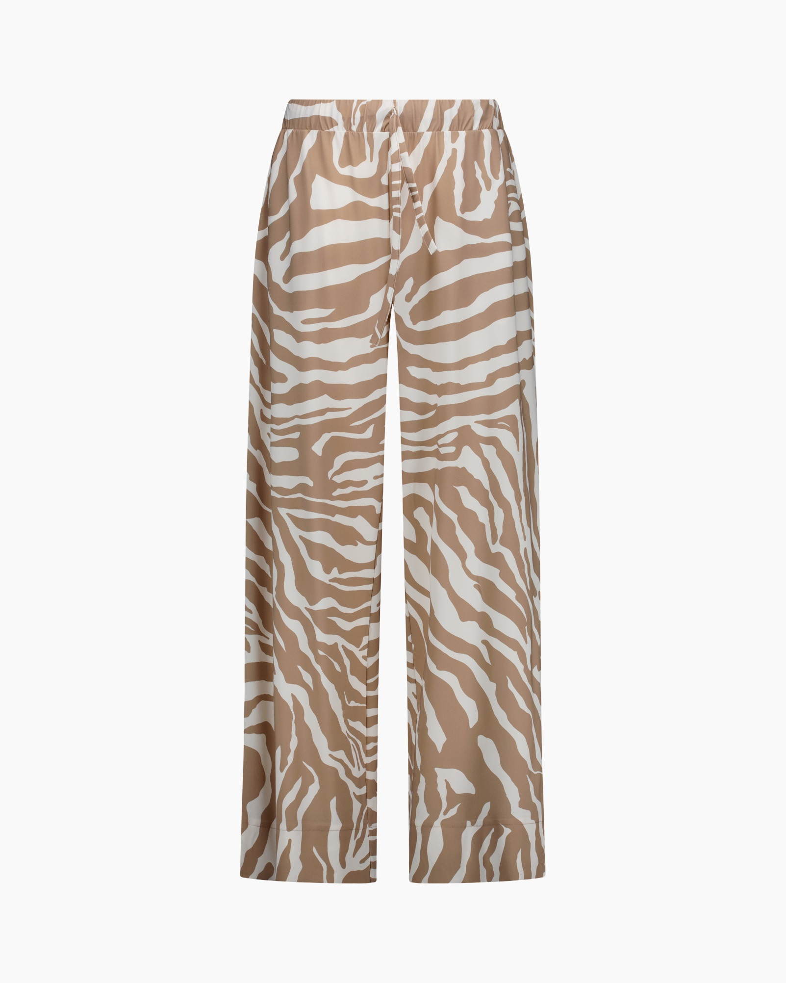 broek, wijdedelig, zebraprint, dierprint, beige-wit